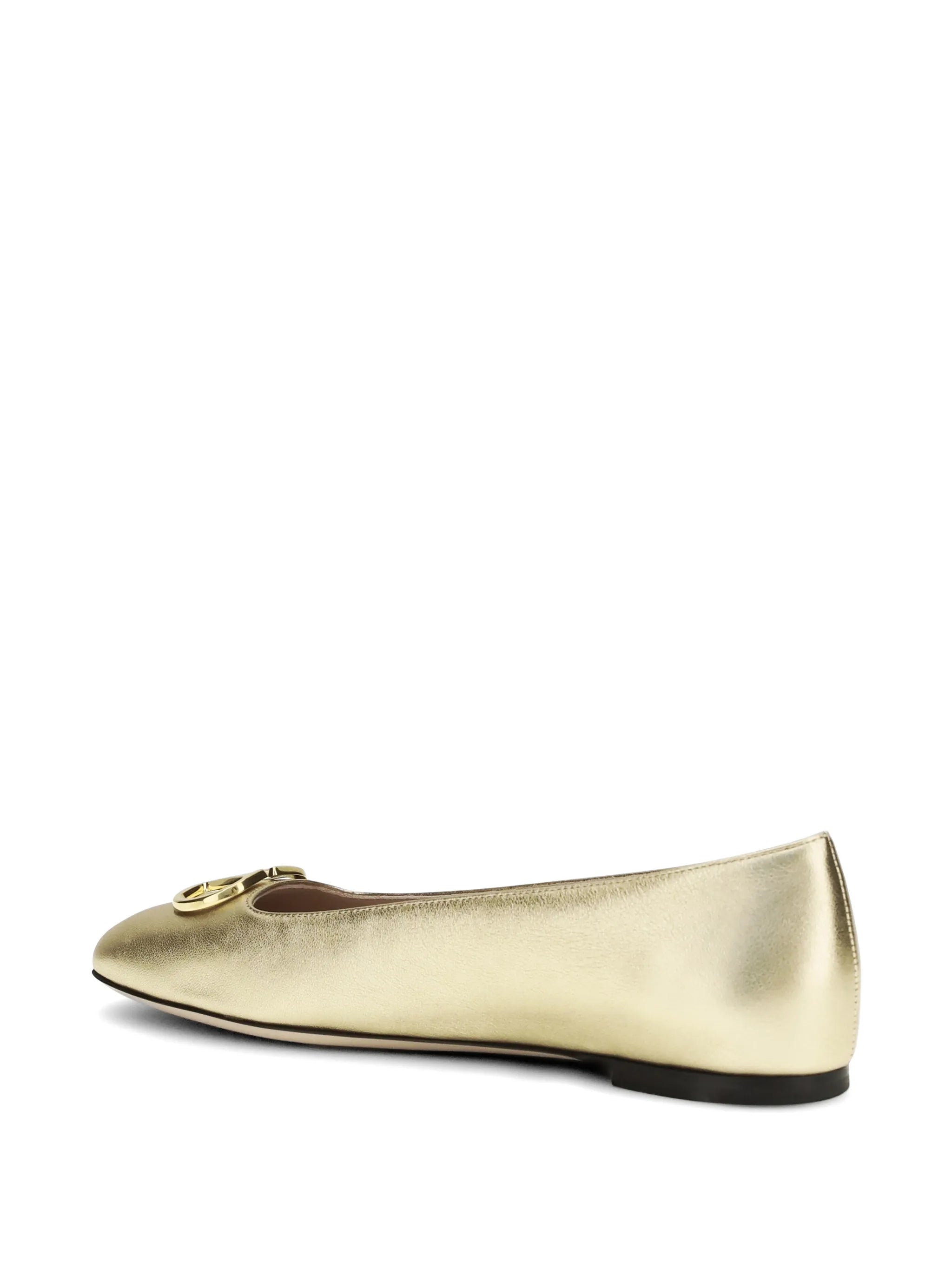 Vlogo-signature ballet flats