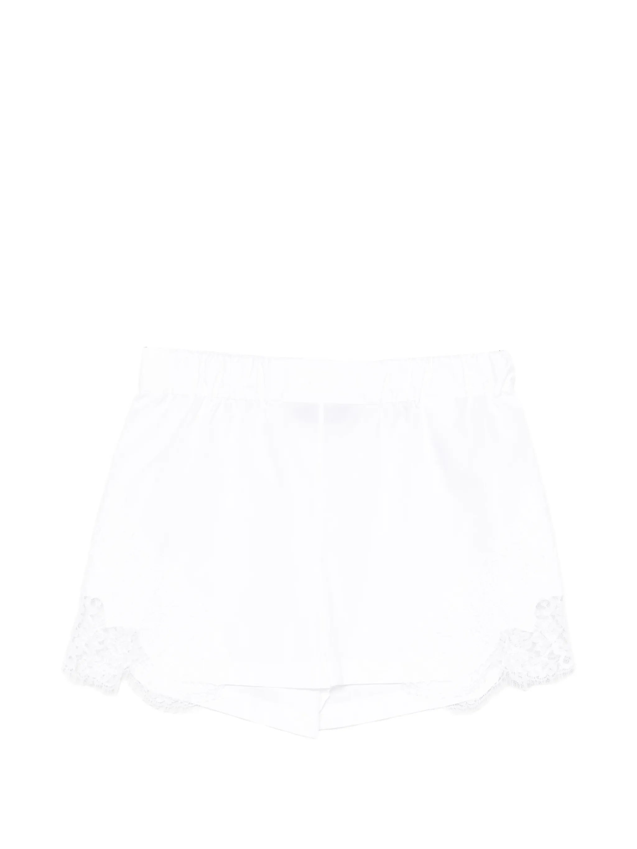 lace-detail shorts