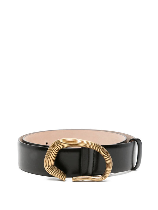 Santa Fe churro gold-buckle belt