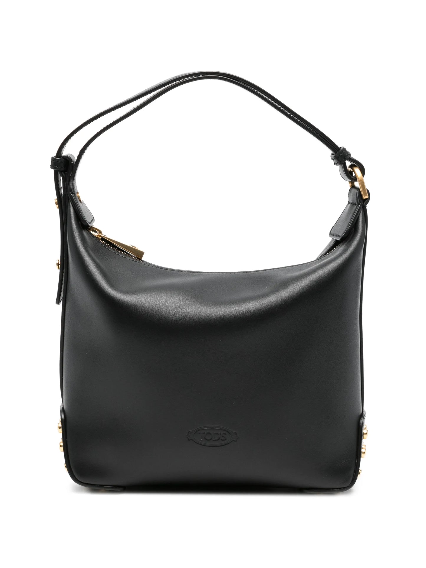 studded leather bucket bag
