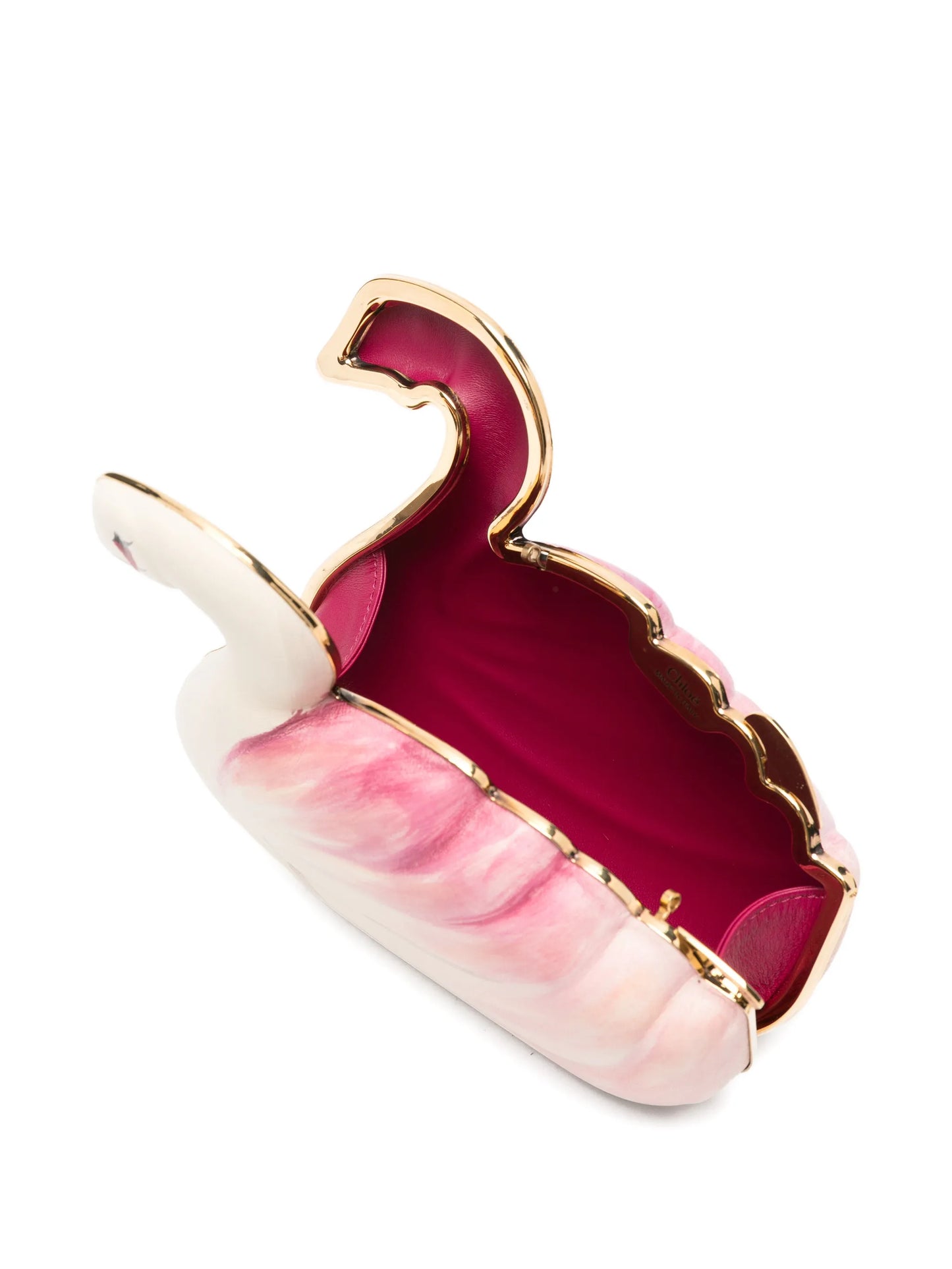 Tropicus swan-shaped crossbody bag