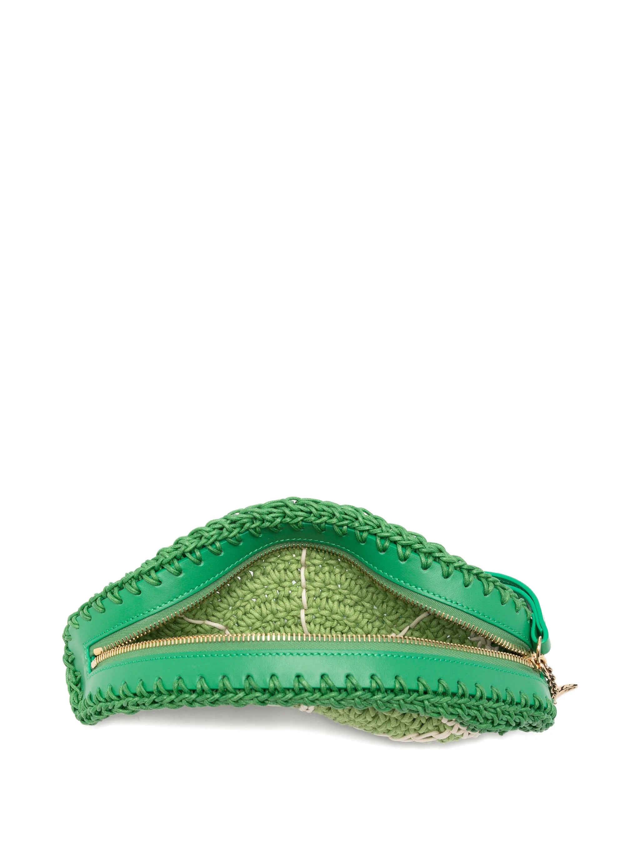 Tropicus braided clutch bag