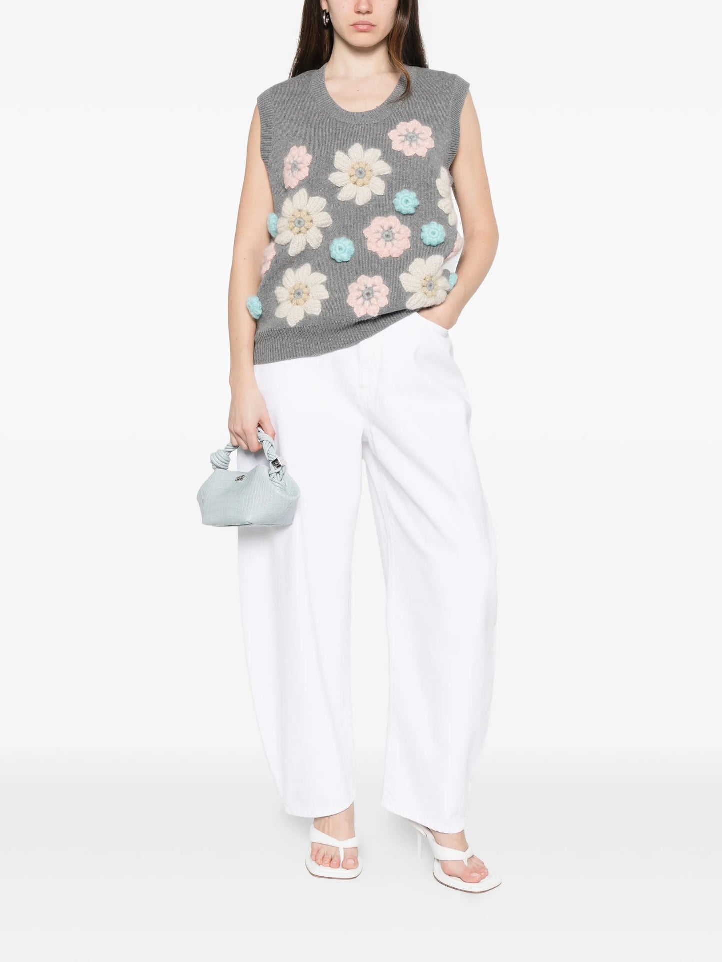 floral vest