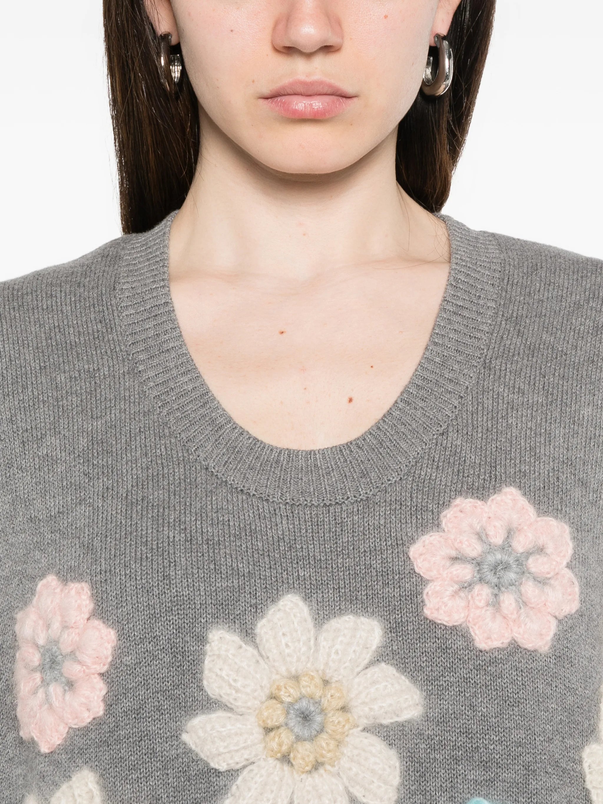 vest in cashmere mix