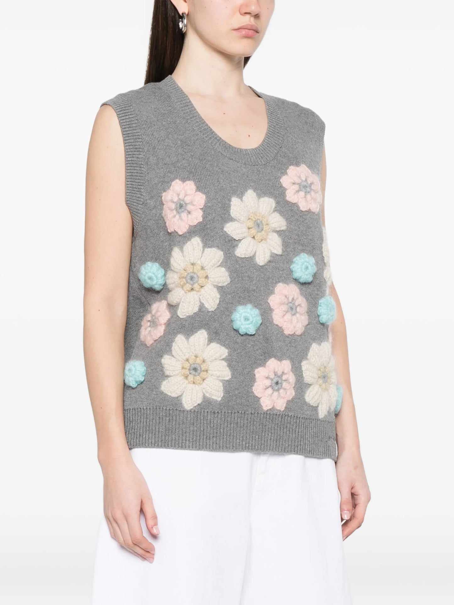 floral vest