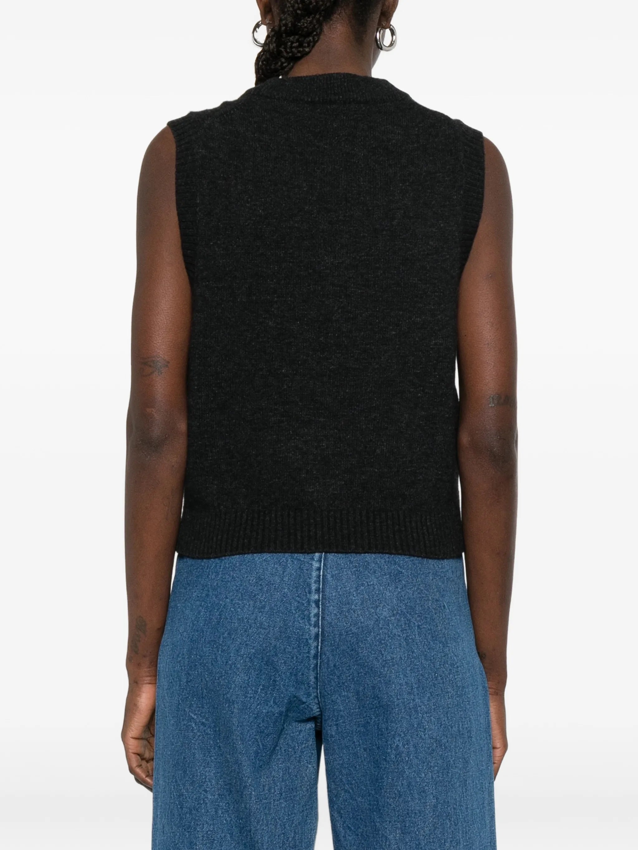 x Disney graphic wool vest