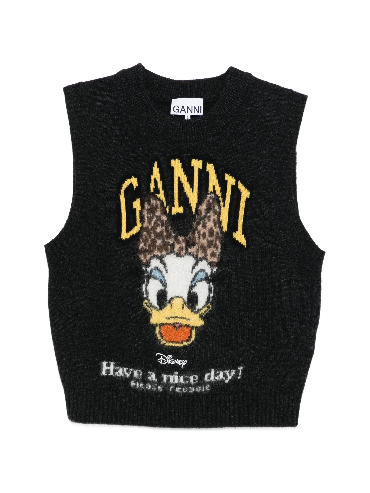 x Disney graphic wool vest
