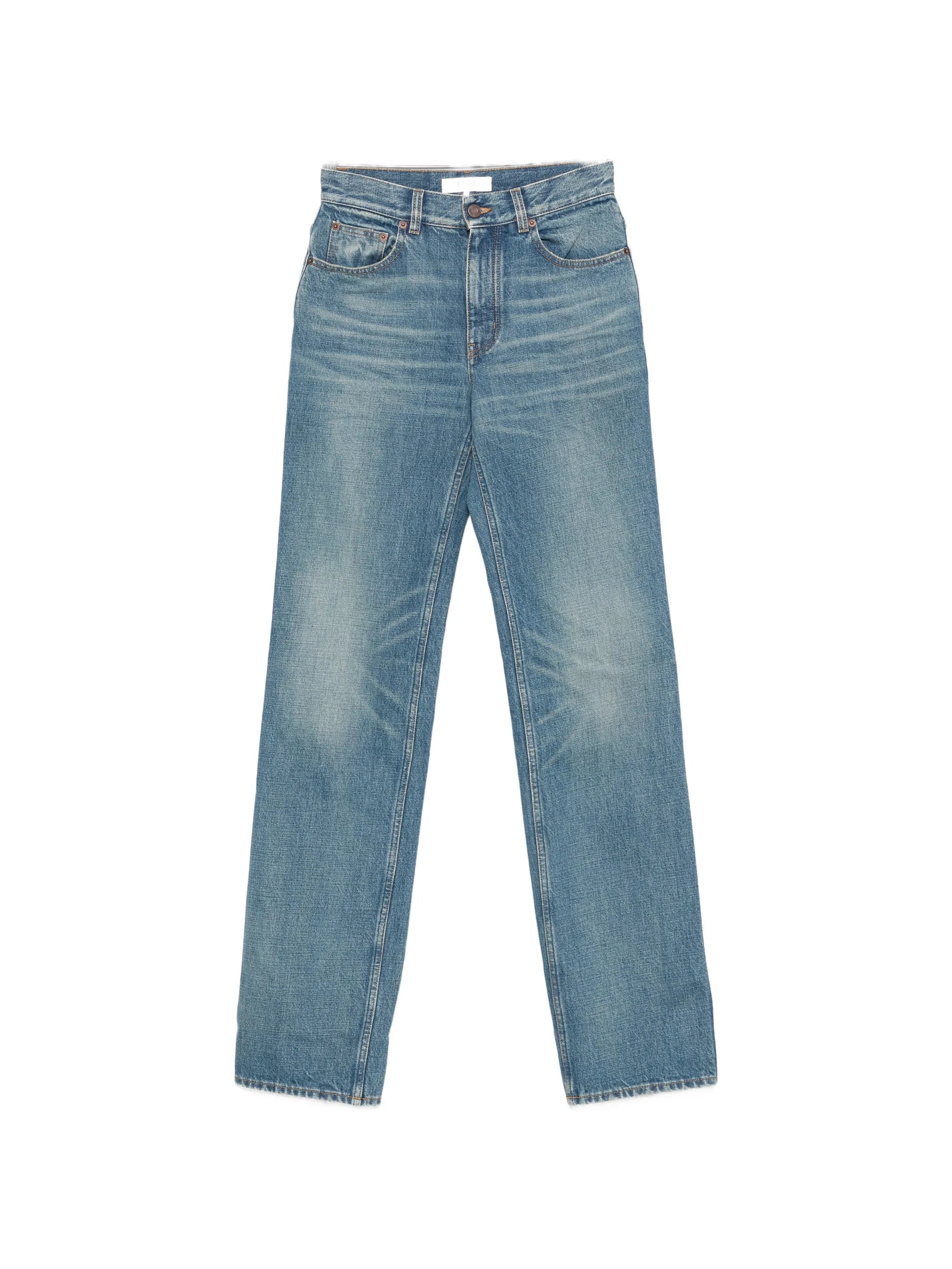 pocket logo-patch jeans