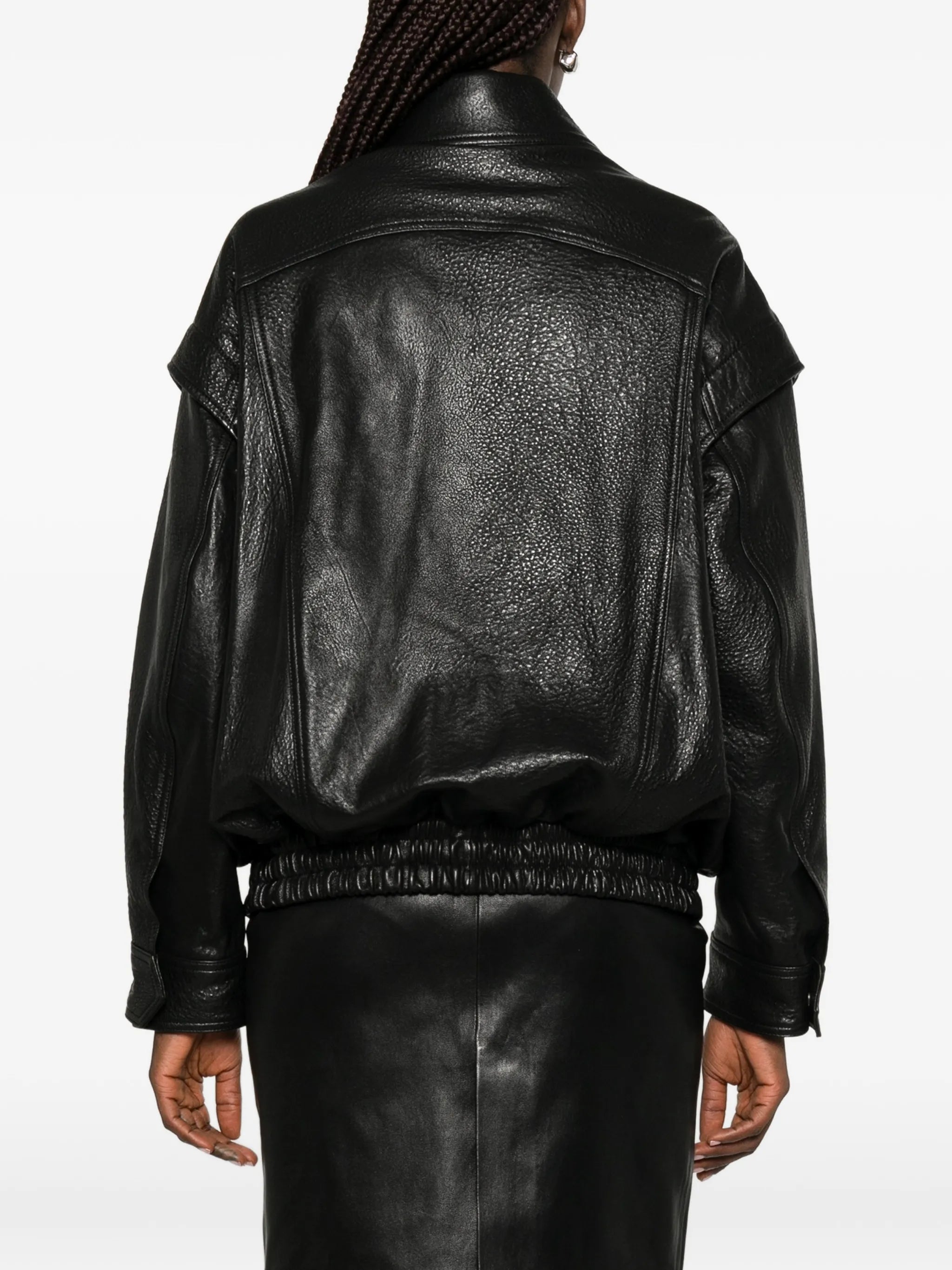 Micah leather jacket