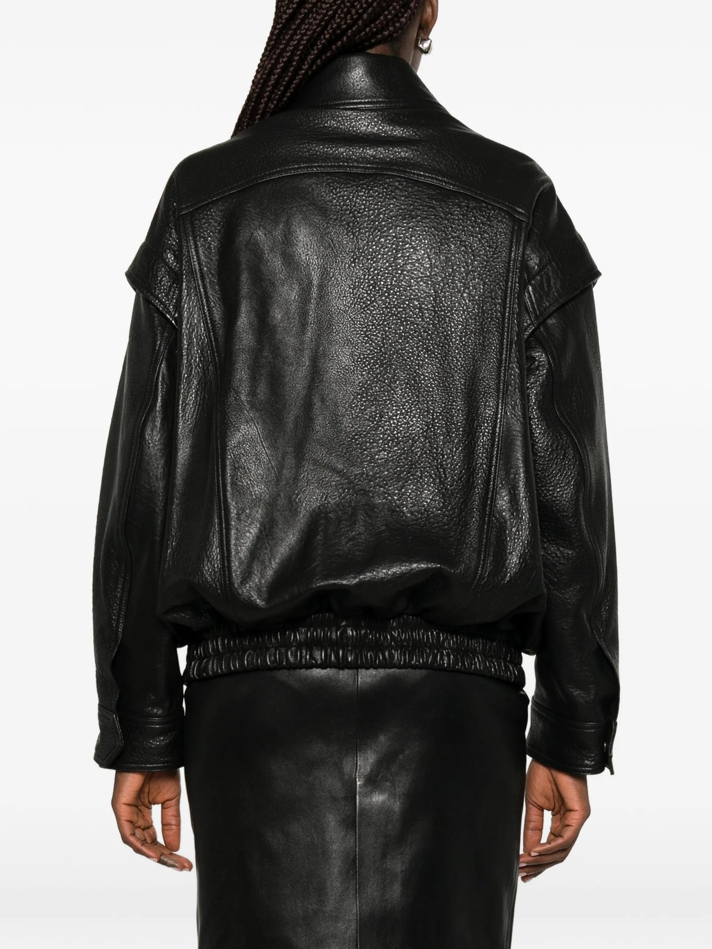 Micah leather jacket