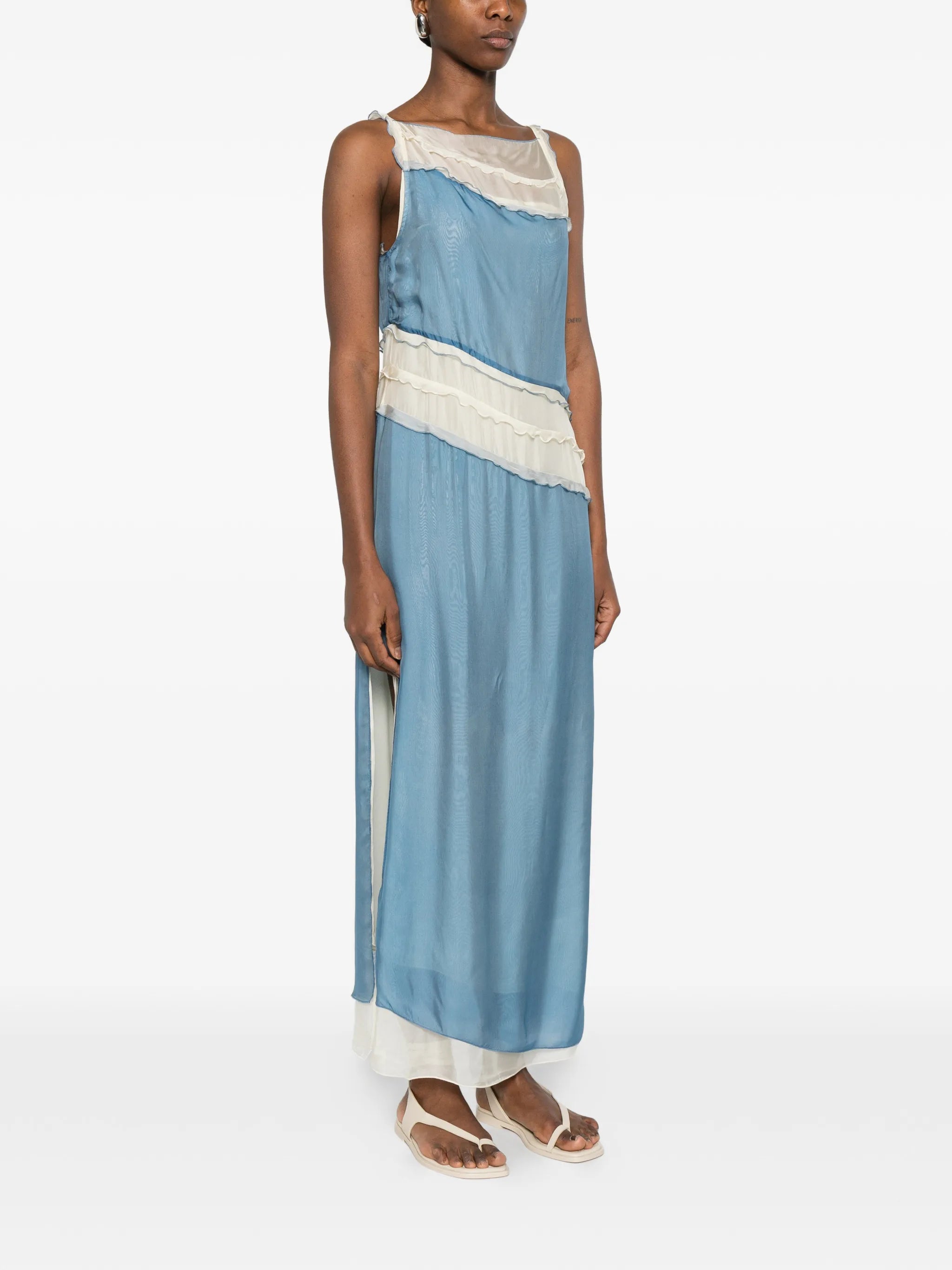 Aurelia ruffled maxi dress