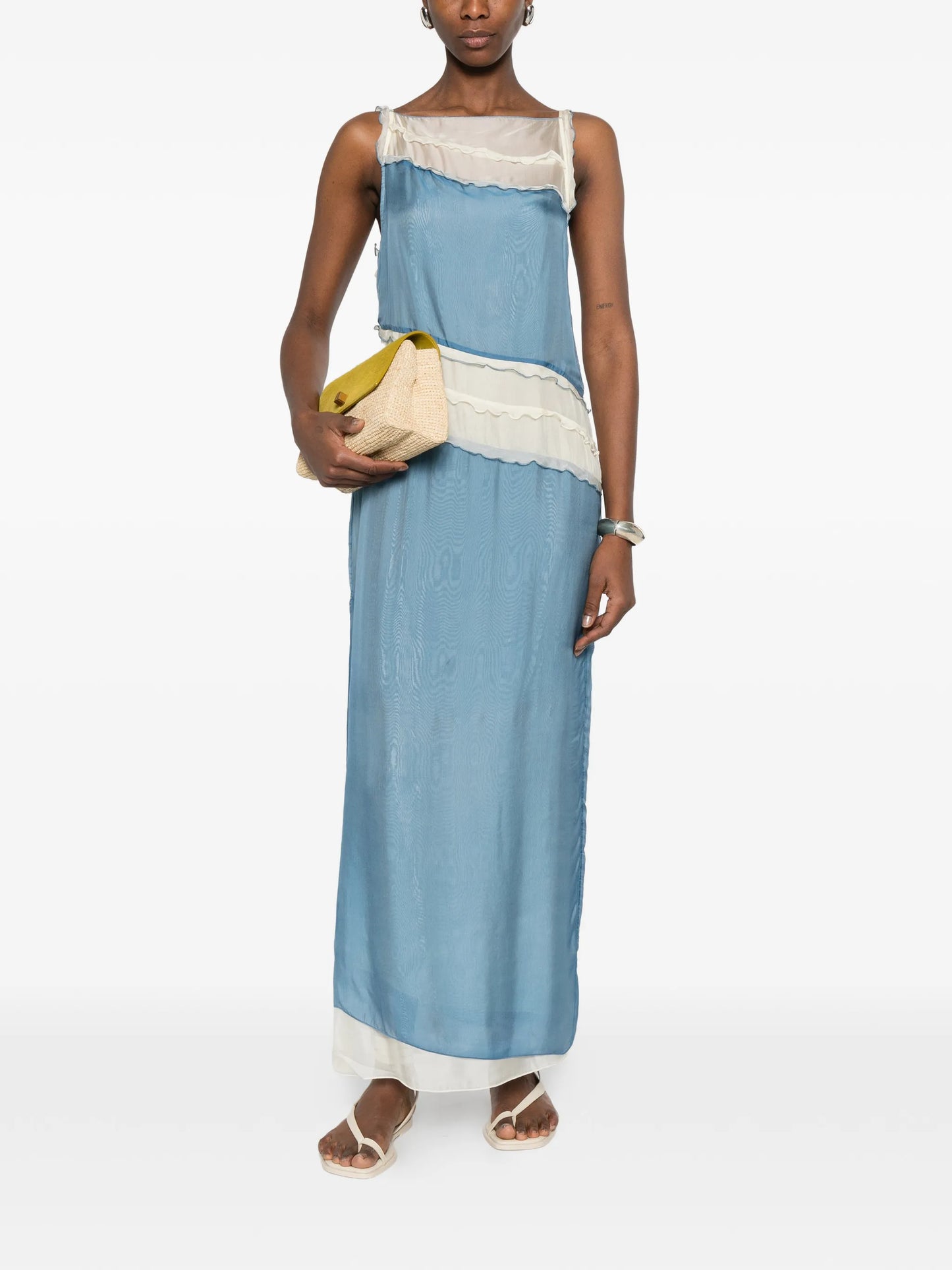 Aurelia ruffled maxi dress