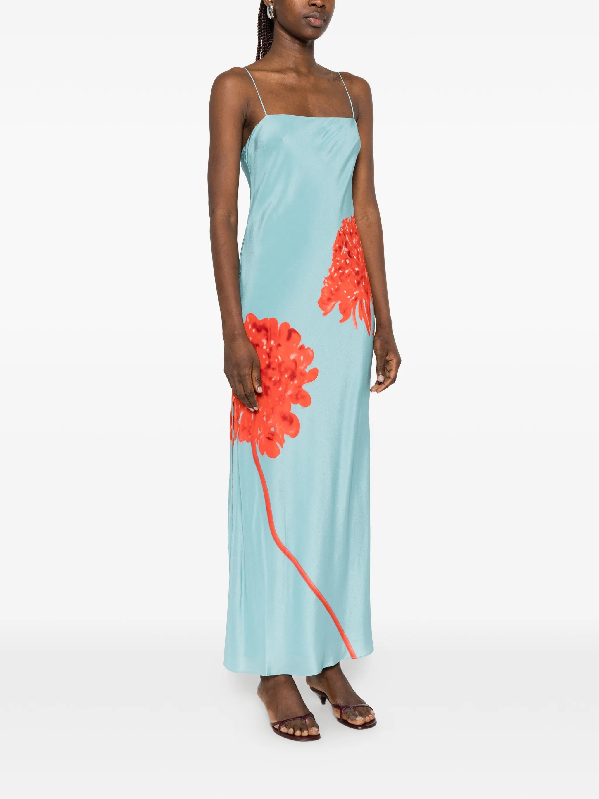 Amelie floral-print maxi dress