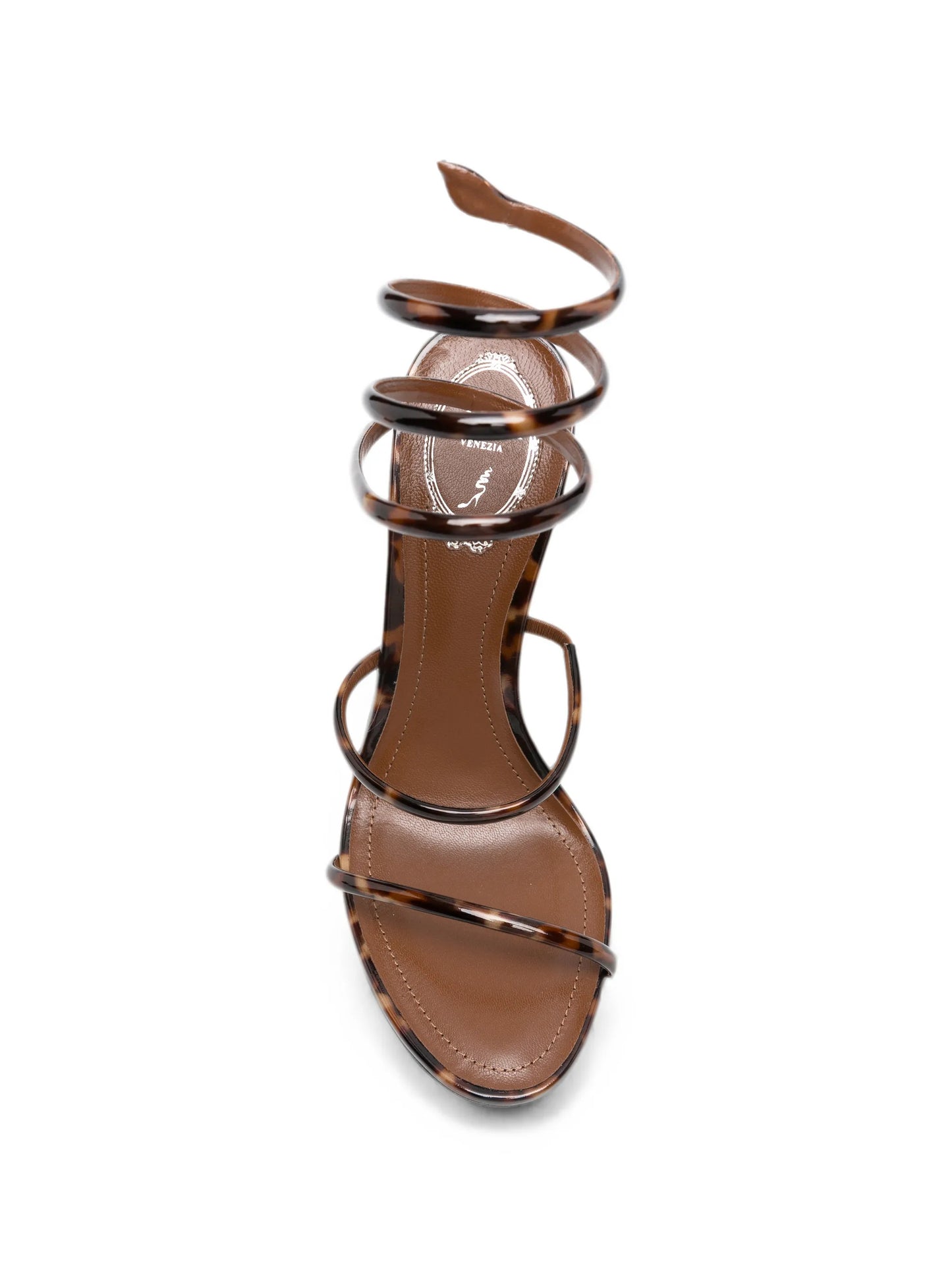 Cleo tortoiseshell-effect sandals