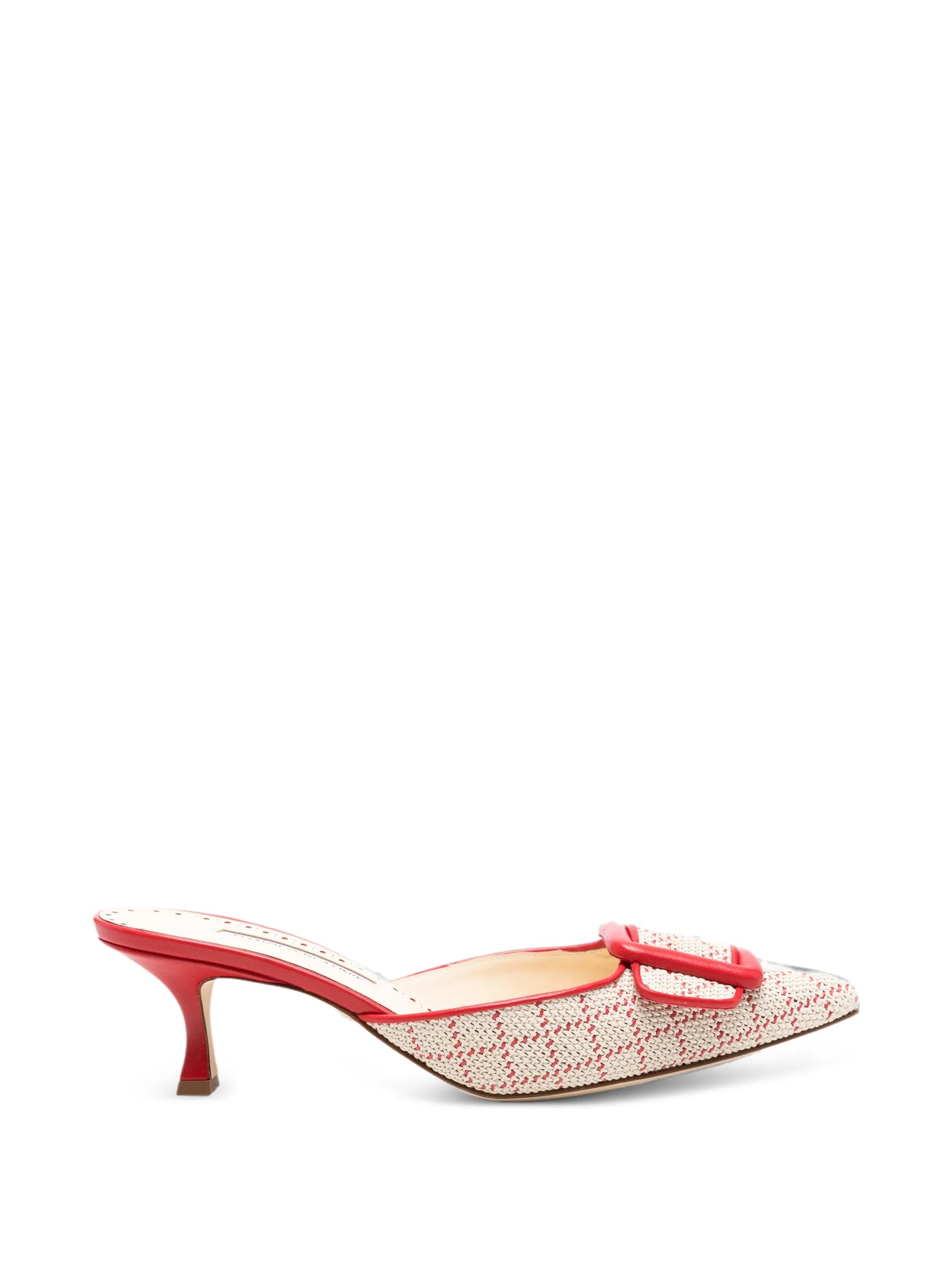 Maysalebi buckle-embellishment mules