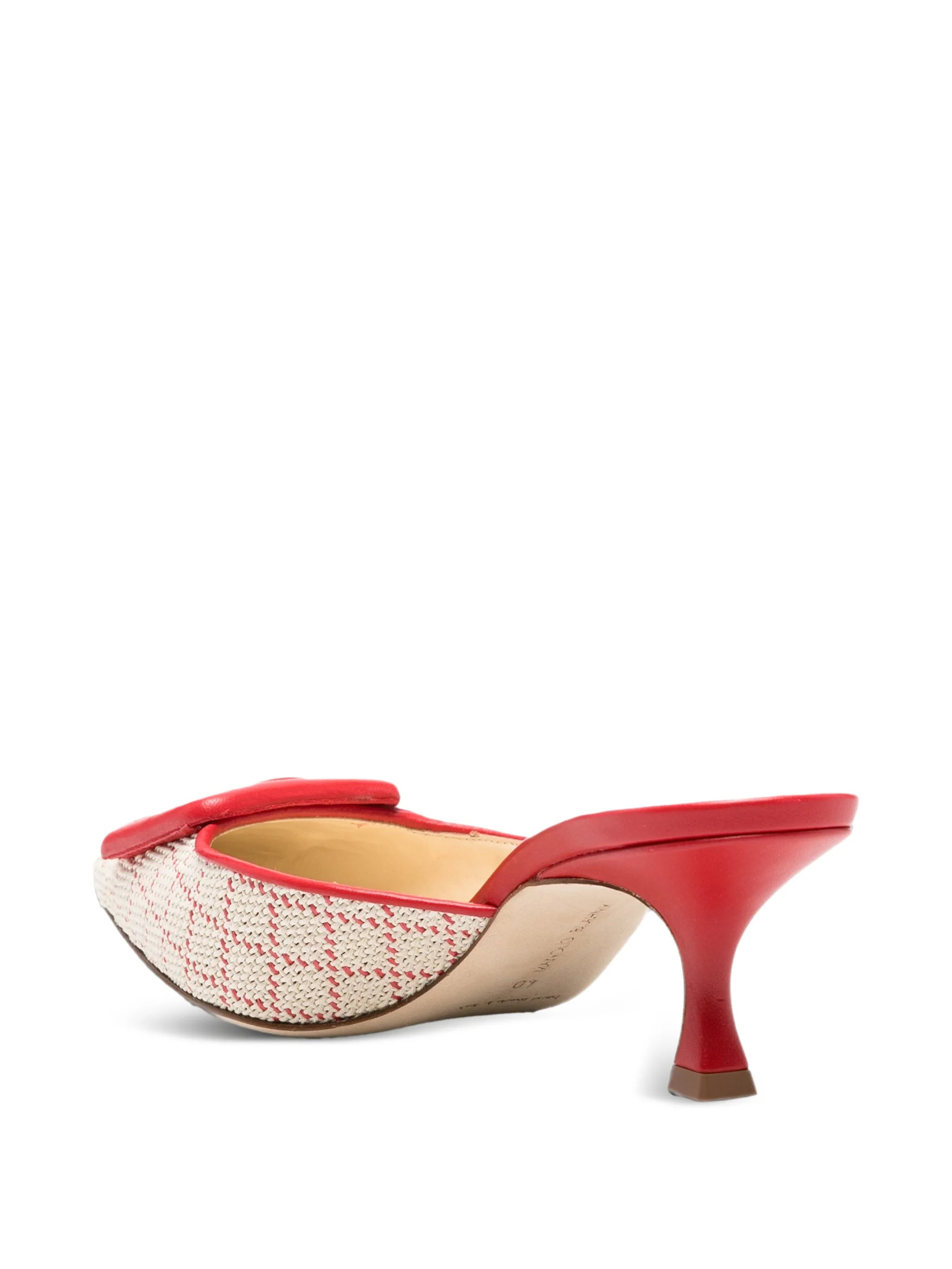 Maysalebi buckle-embellishment mules