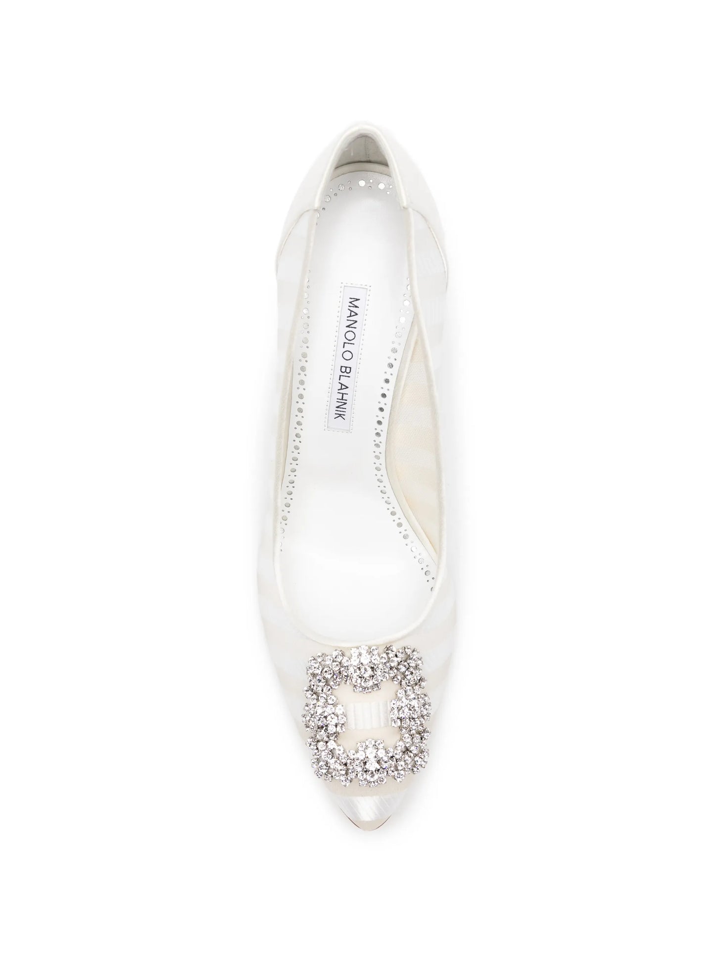 Hangisi crystal-embelishment pumps