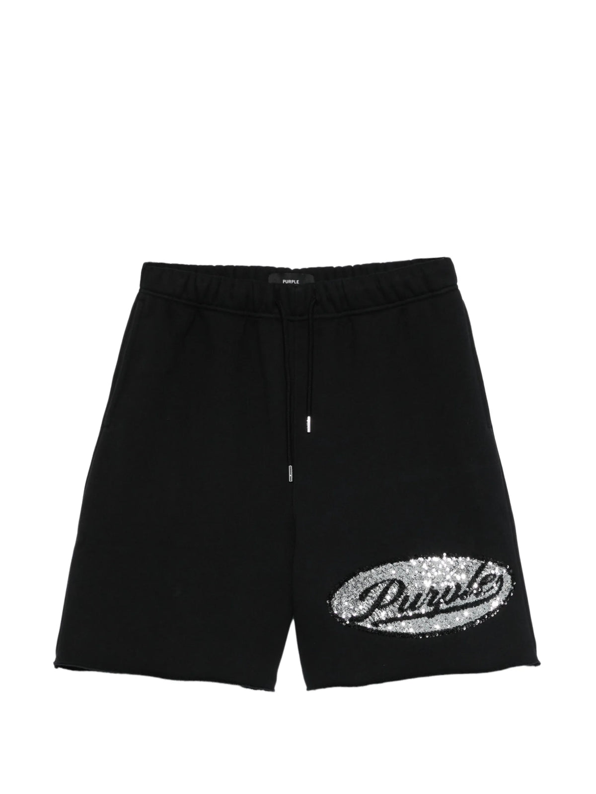 Sequin script shorts