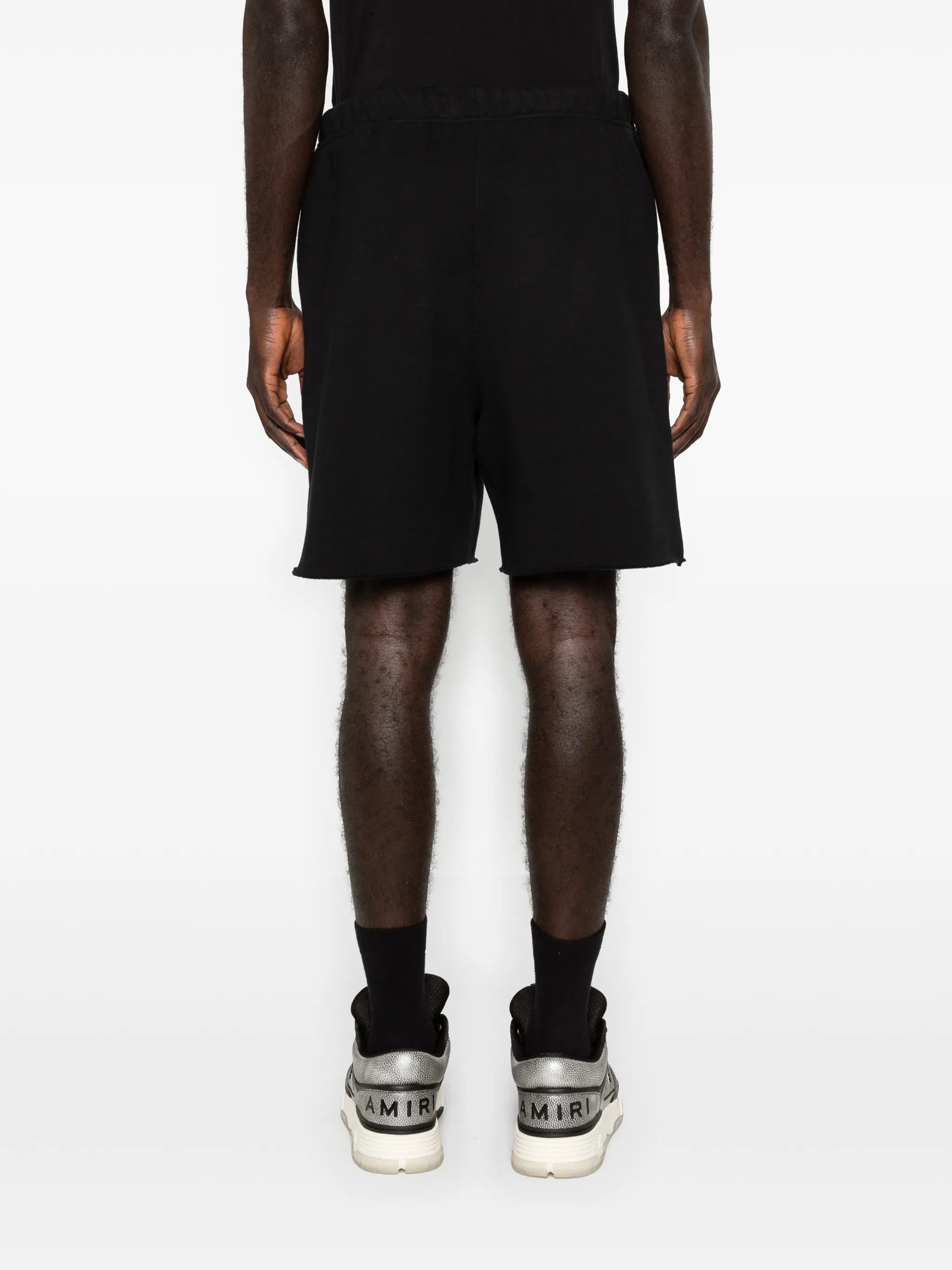 raw-hem shorts