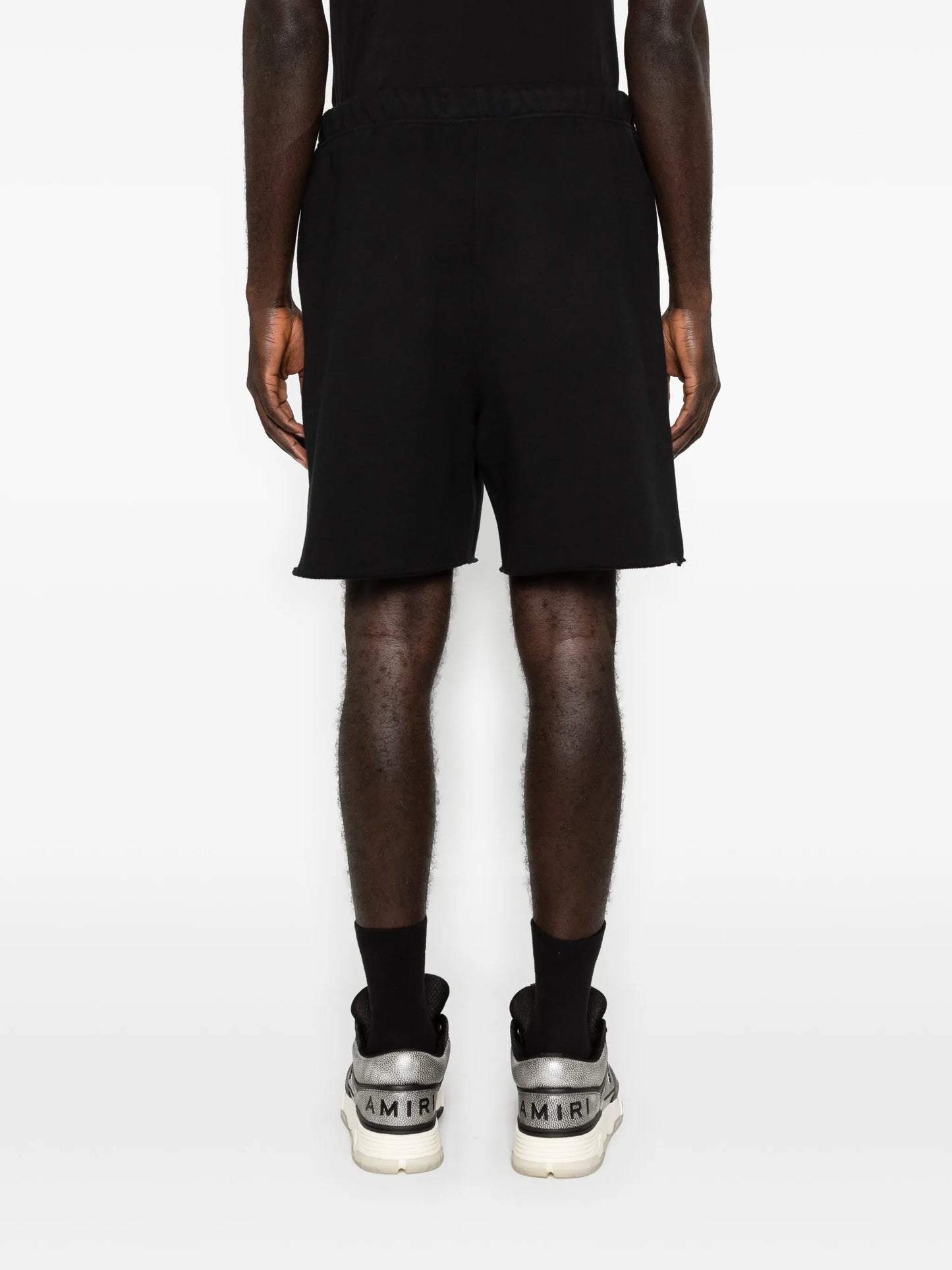 raw-hem shorts