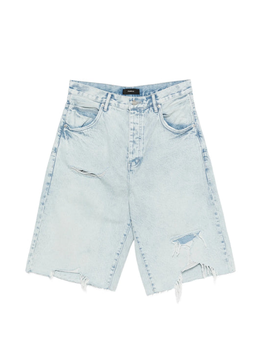 Blowout wide-leg shorts