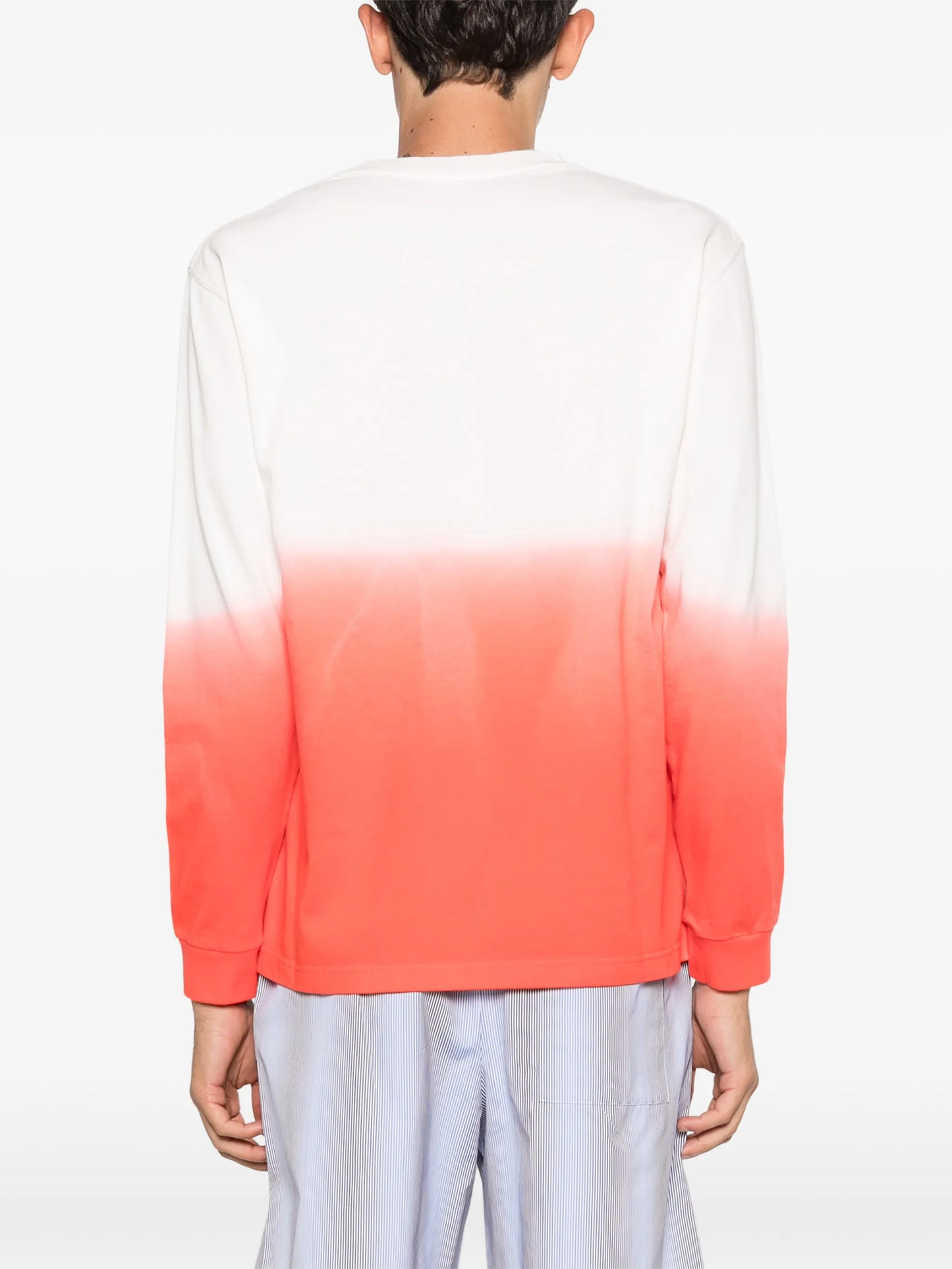 Dip Dye Anchor long-sleeve T-shirt