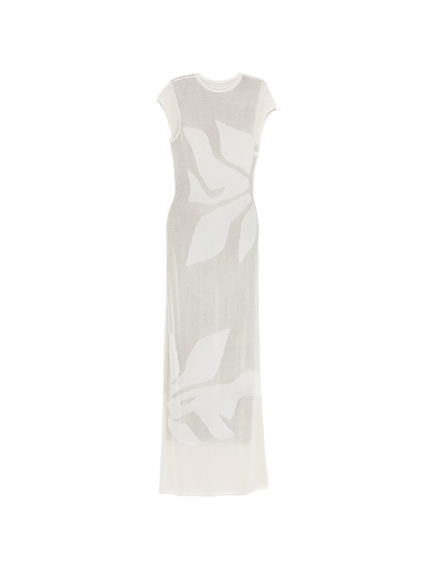 Solange leaf maxi dress