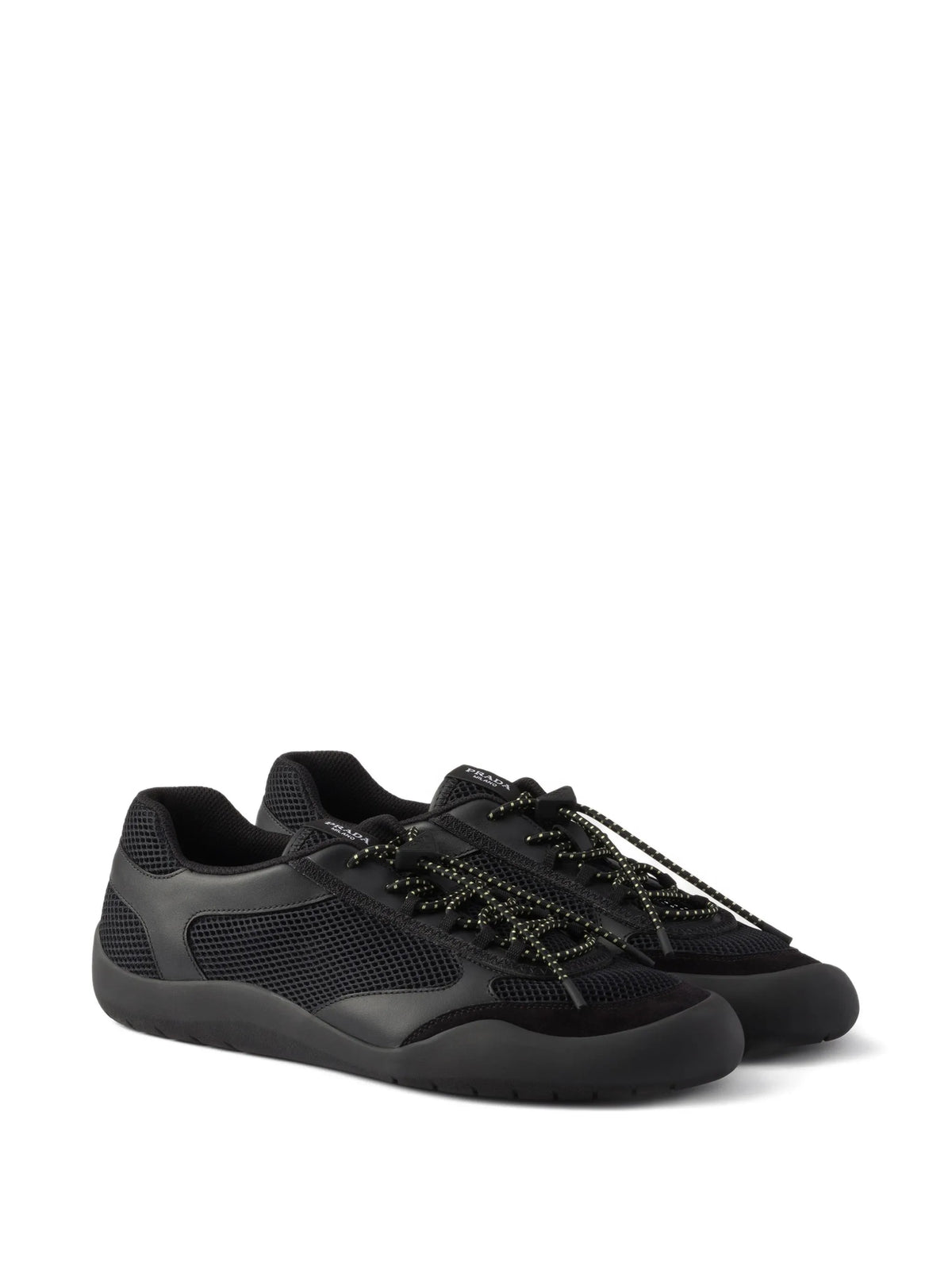 Speedrock leather and mesh fabric sneakers