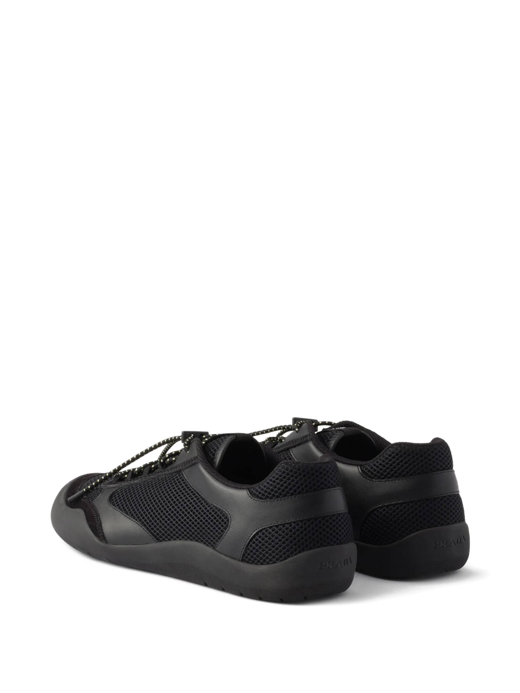 Speedrock leather and mesh fabric sneakers