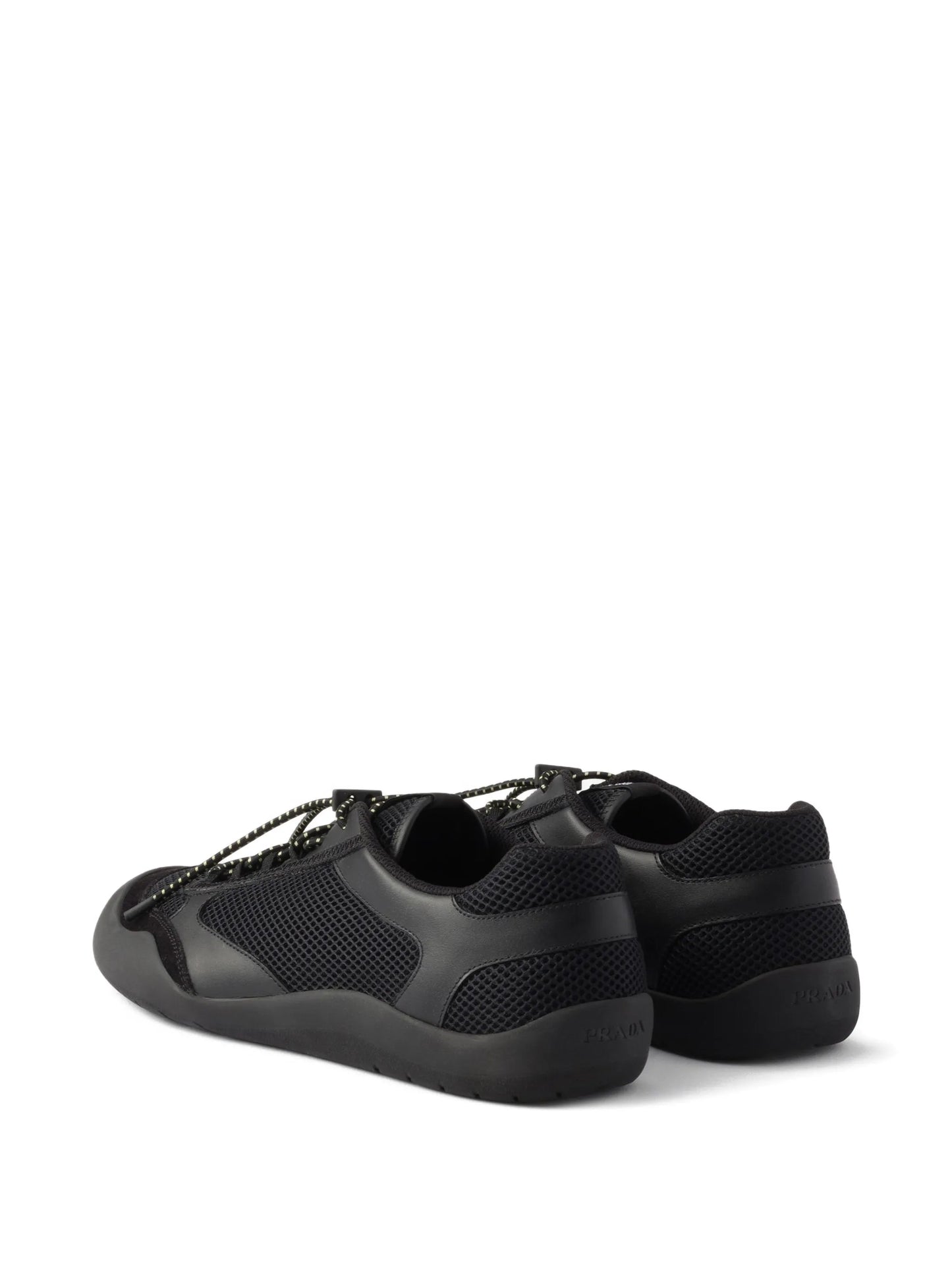 Speedrock leather and mesh fabric sneakers