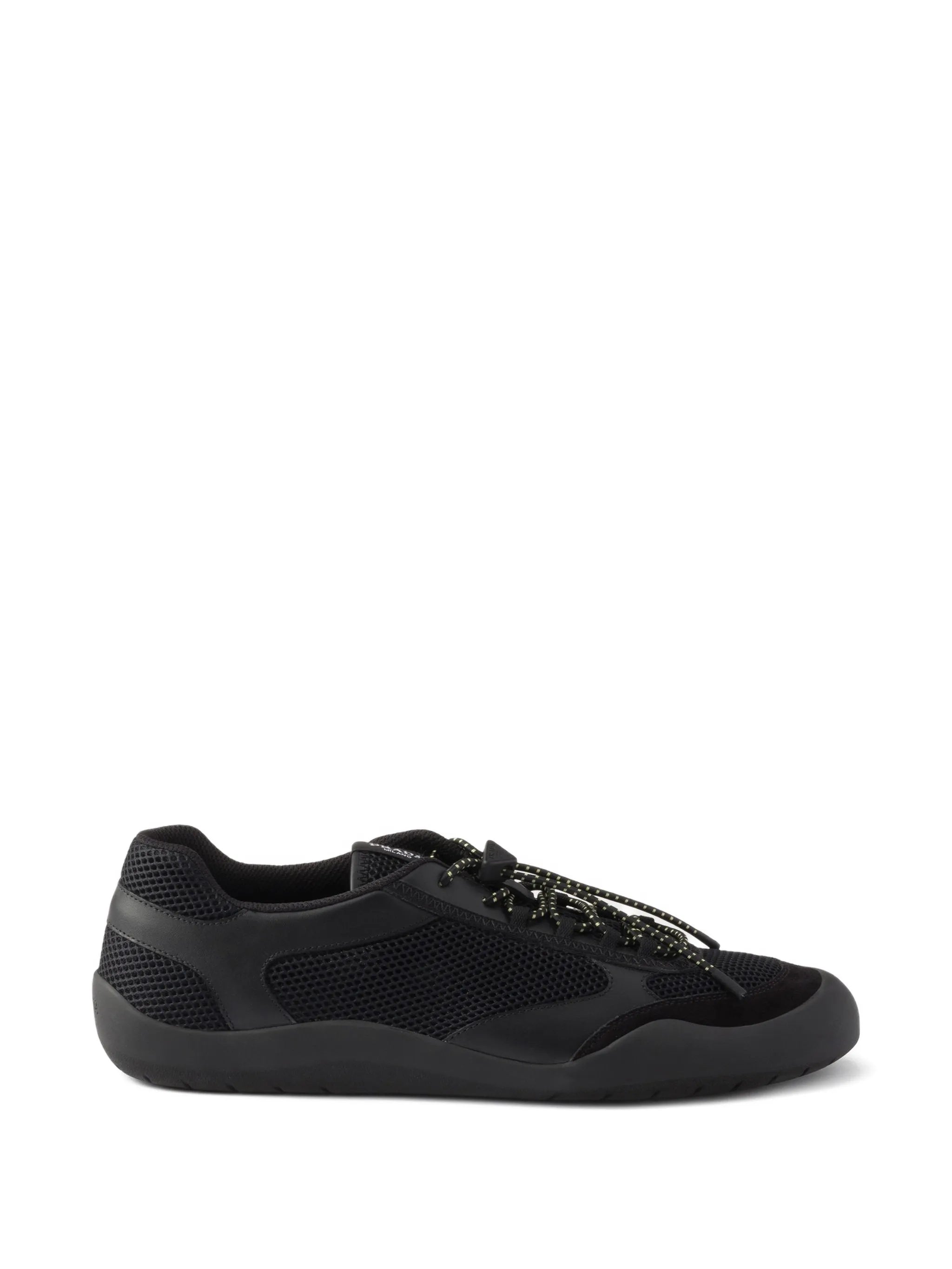Speedrock leather and mesh fabric sneakers