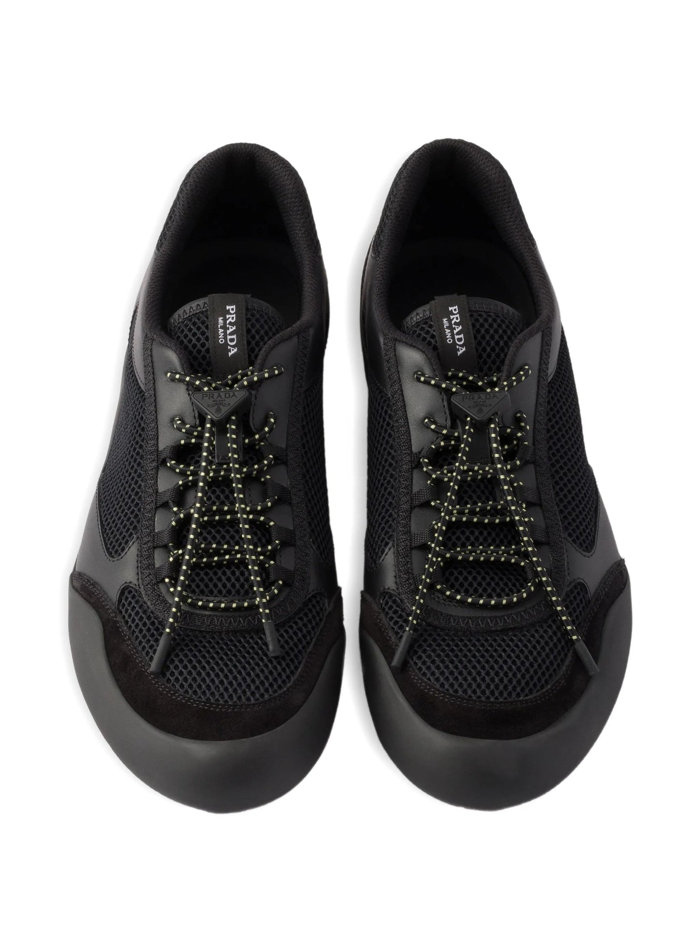 Speedrock leather and mesh fabric sneakers