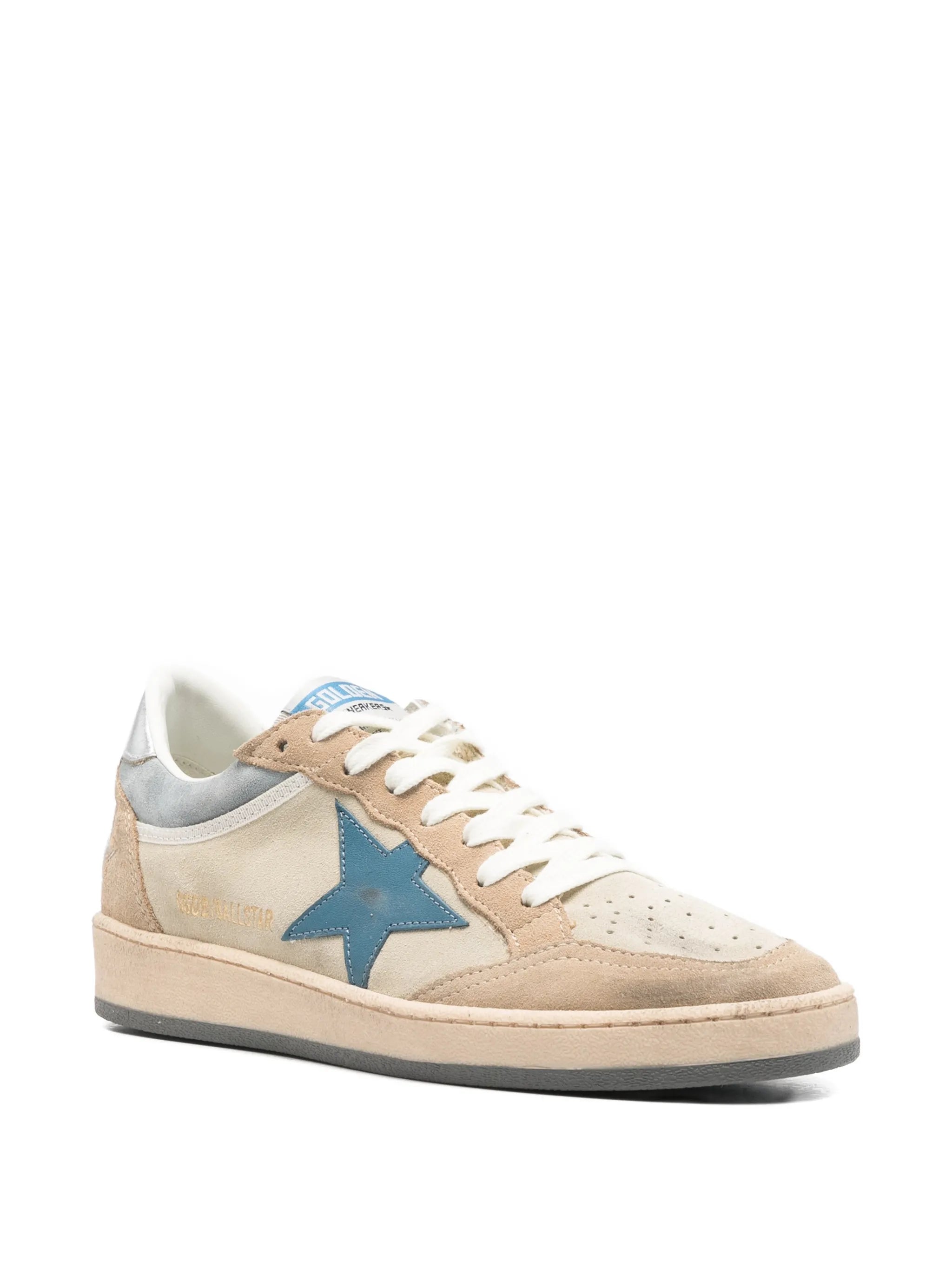 star detail ball sneakers