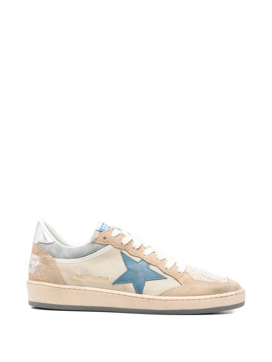 star detail ball sneakers