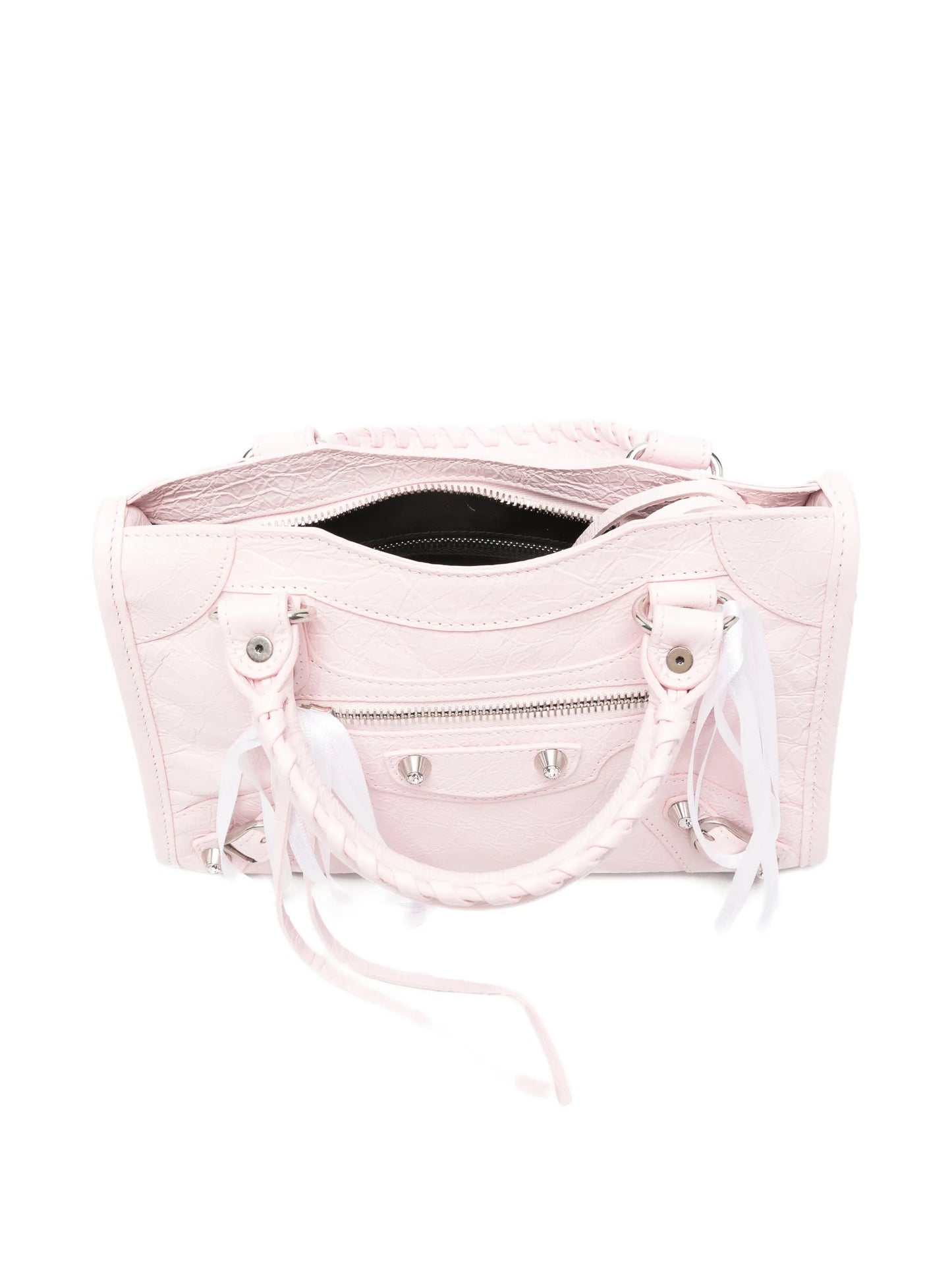 Le City studded ribbons tote bag
