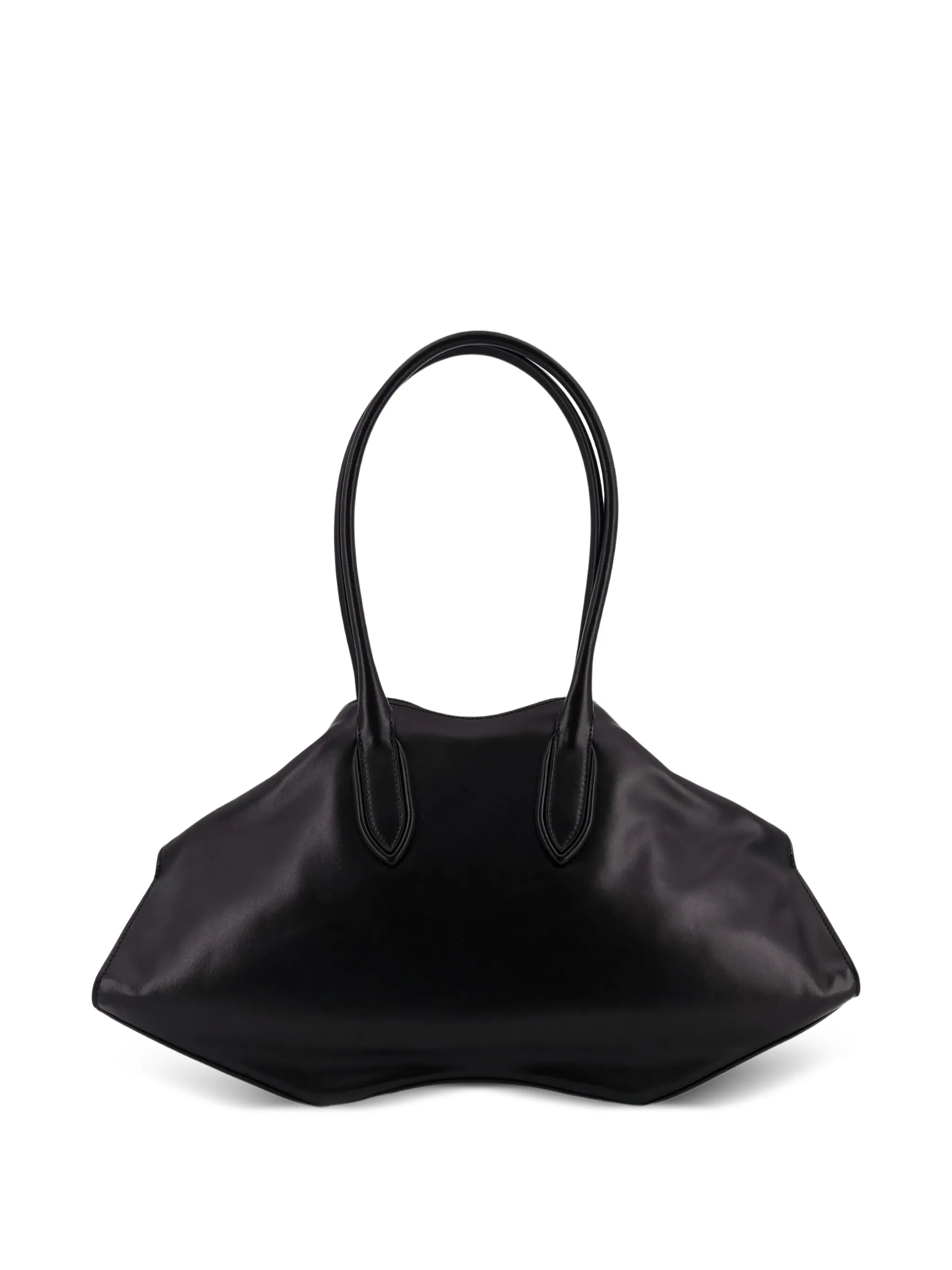 Manta studded leather shoulder bag