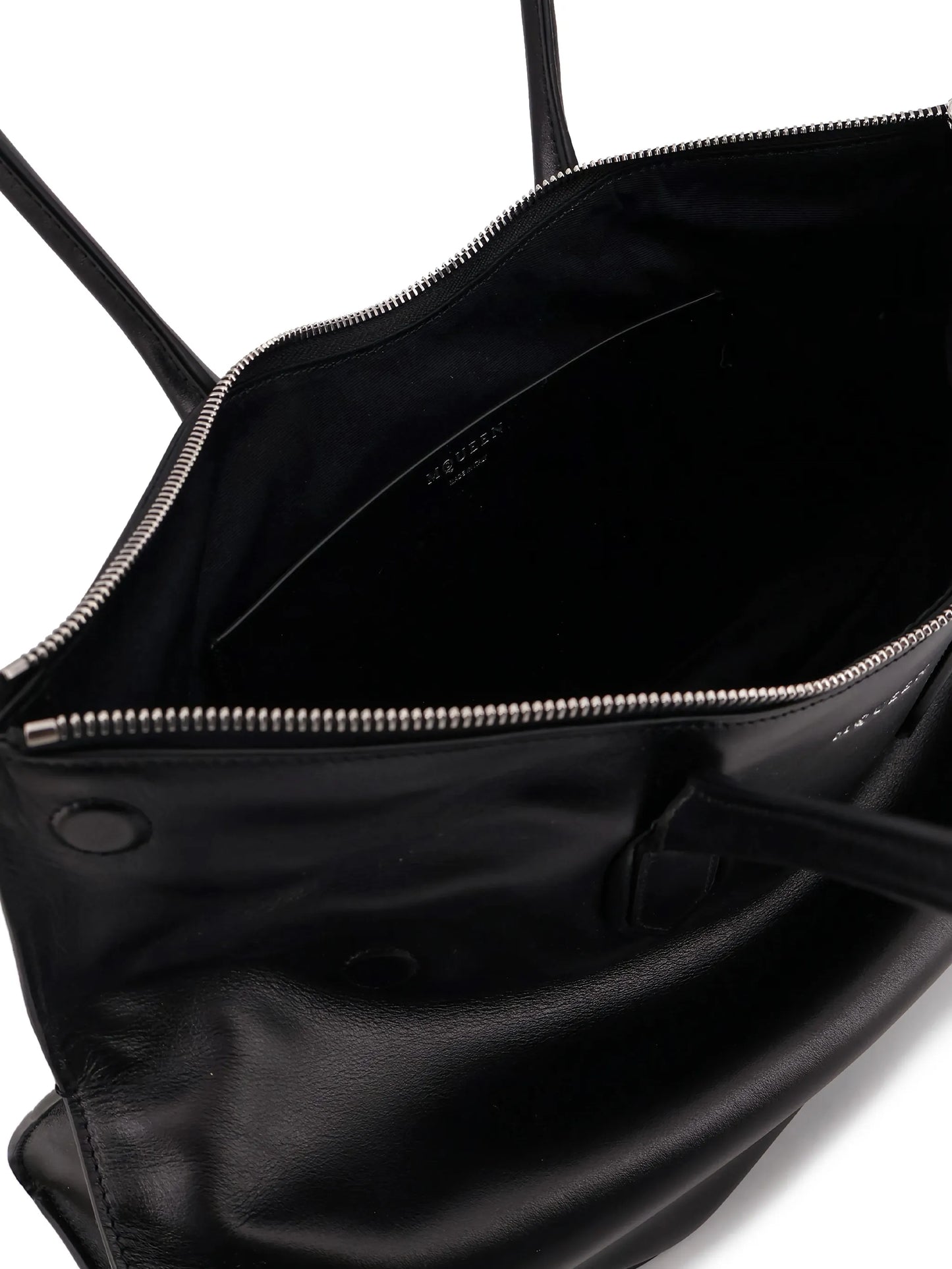 Manta studded leather shoulder bag