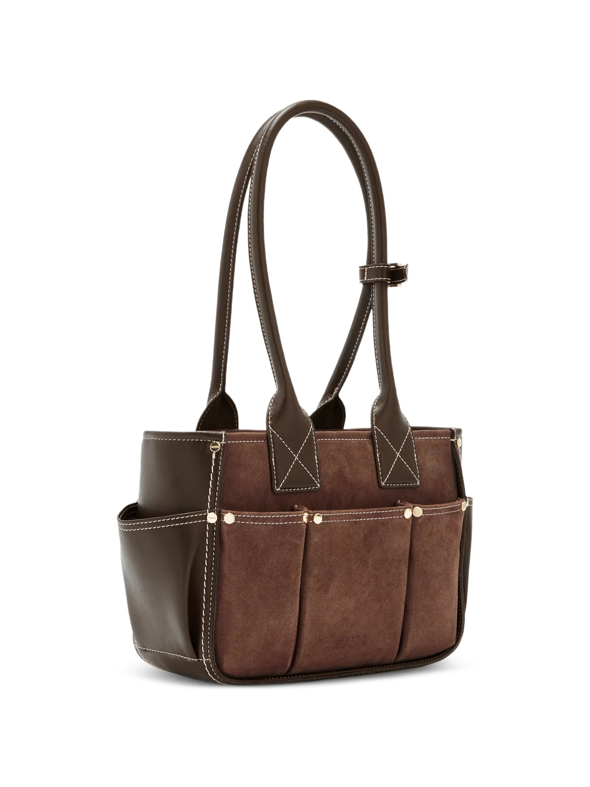 small Posy bag in brown-suede