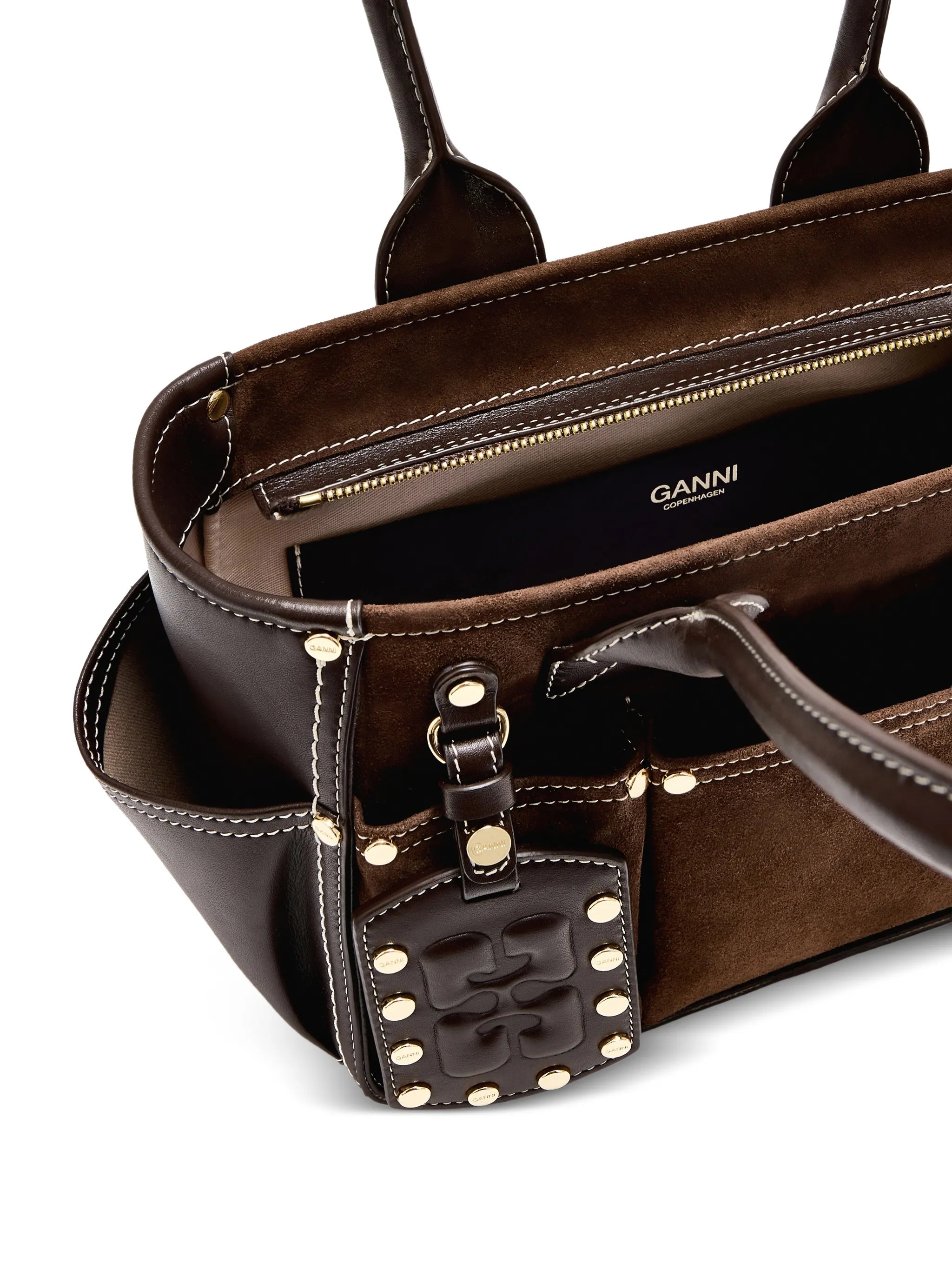 small Posy bag in brown-suede