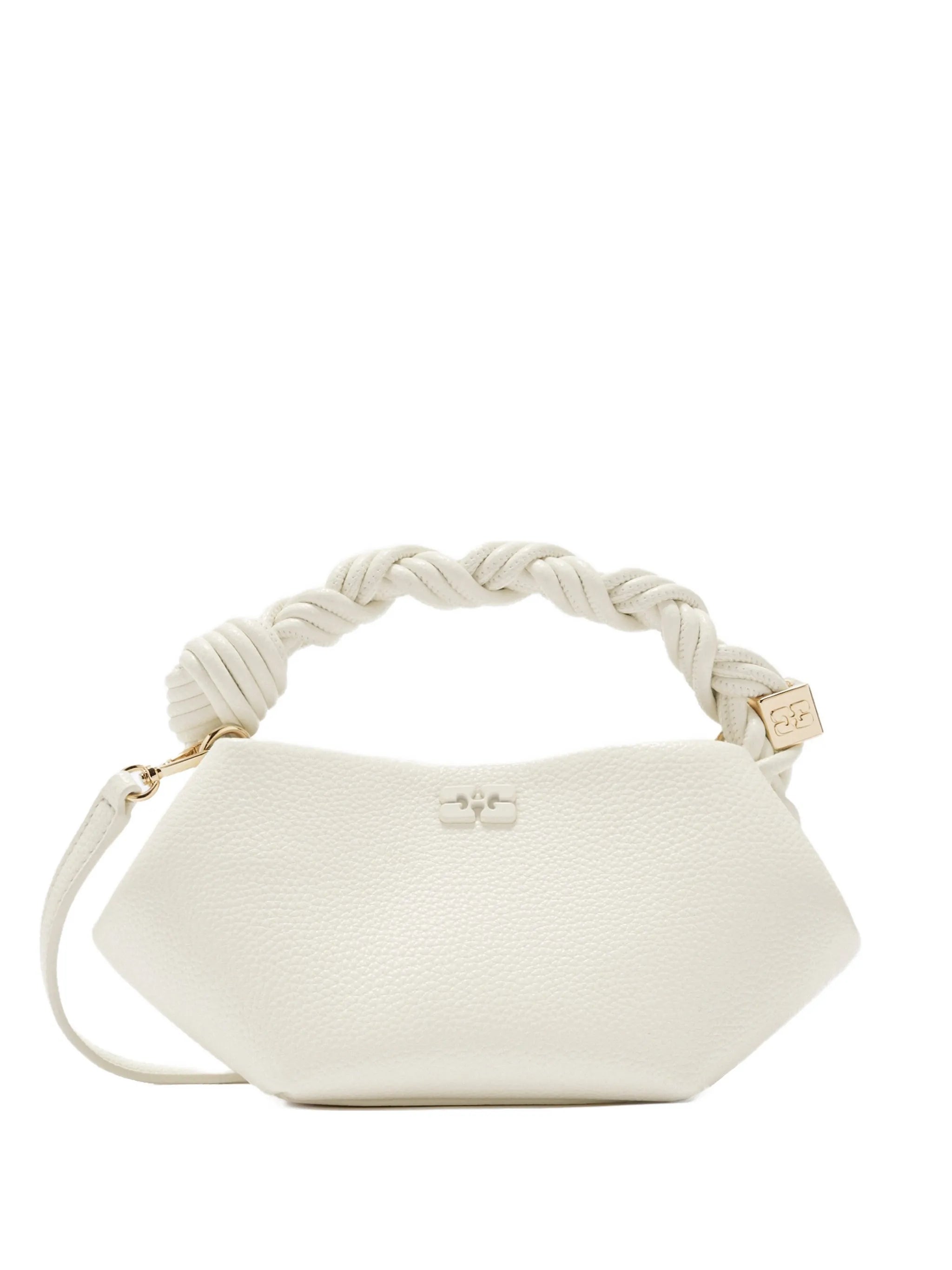 Mini Bou logo-plaque tote bag