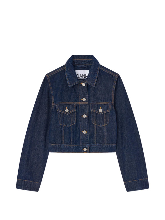 flap-pocket denim jacket