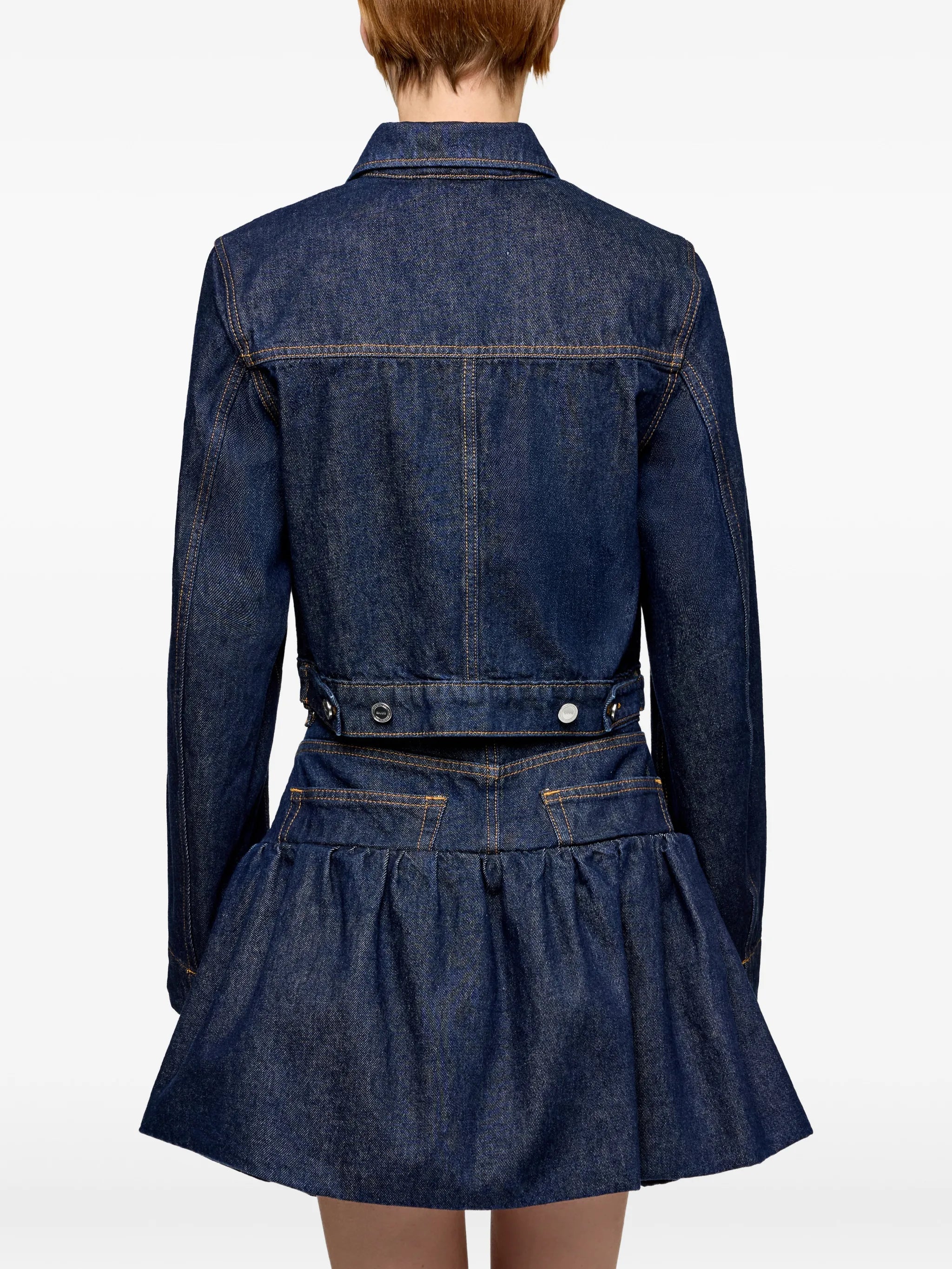 flap-pocket denim jacket