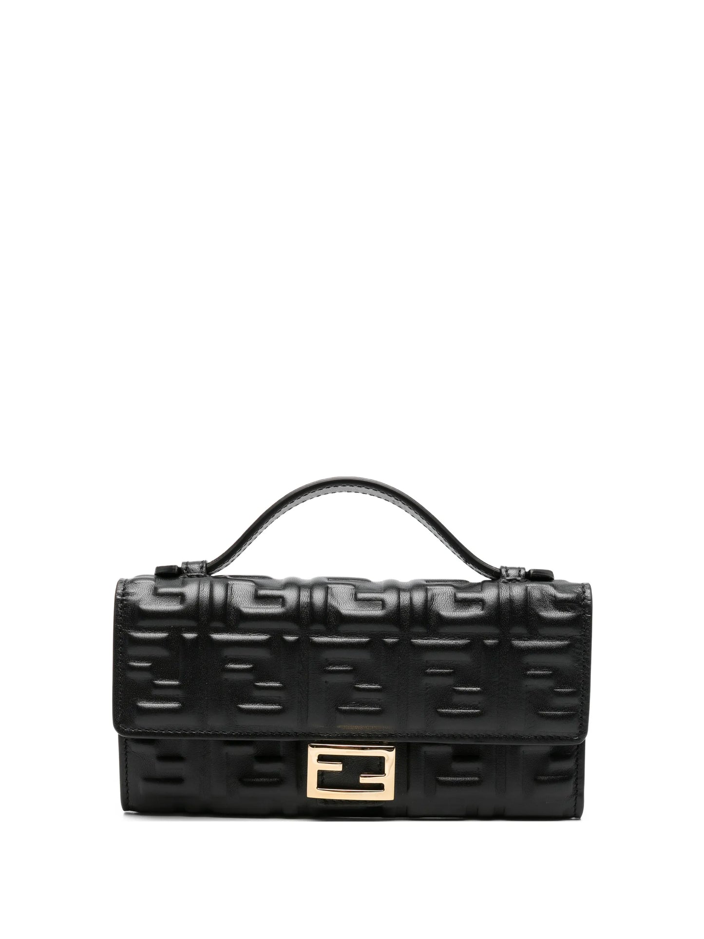 enbossed leather mini bag