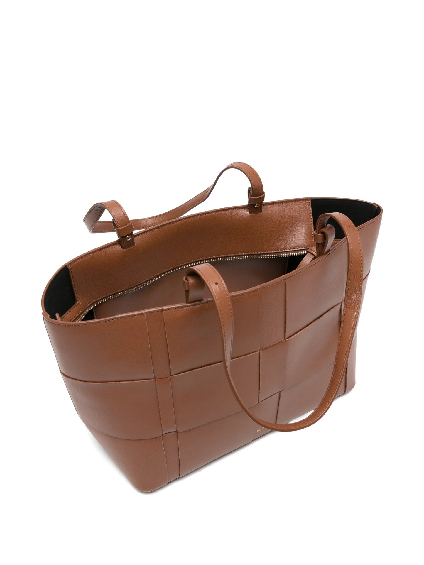 Florence woven leather florence tote bag