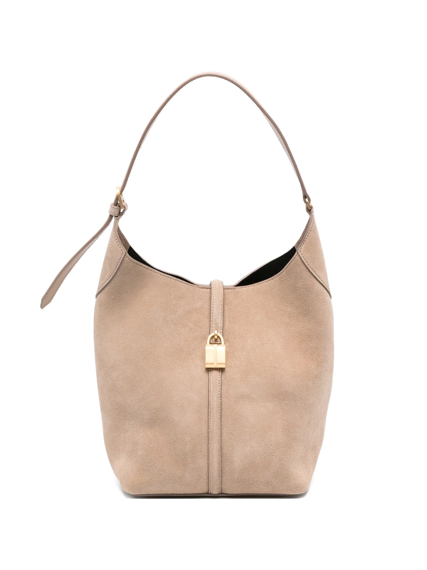 Siena suede bucket bag