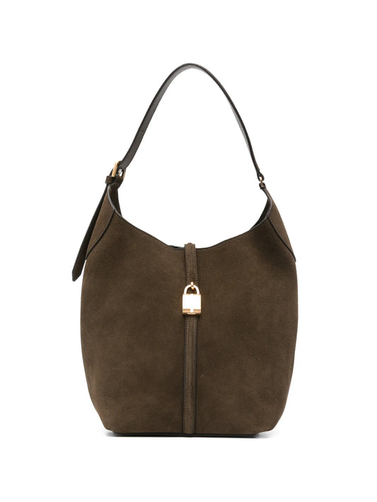 The Siena Suede Bucket Bag