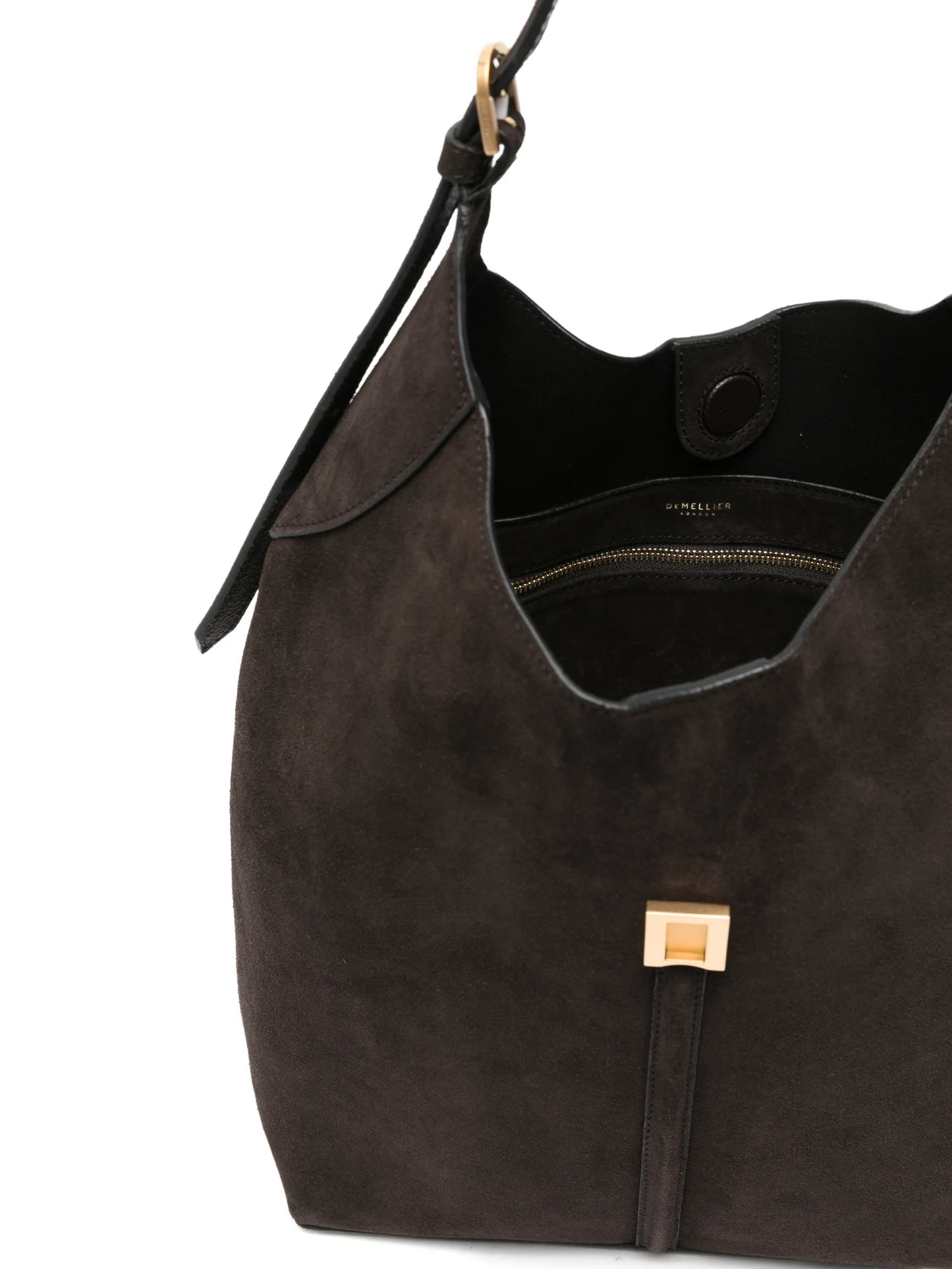large Siena suede bucket bag