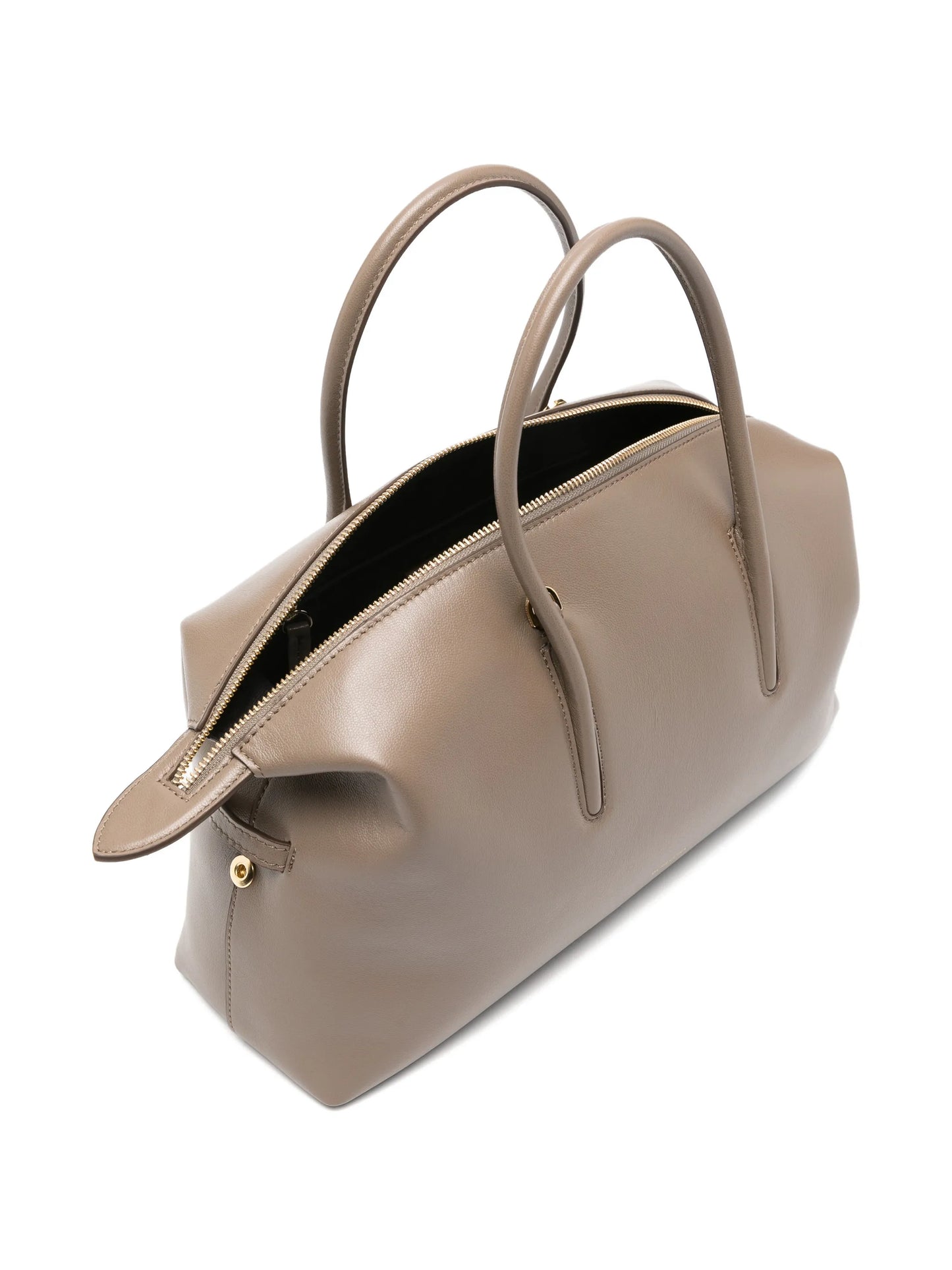 The Midi Stockholm top handle leather tote bag