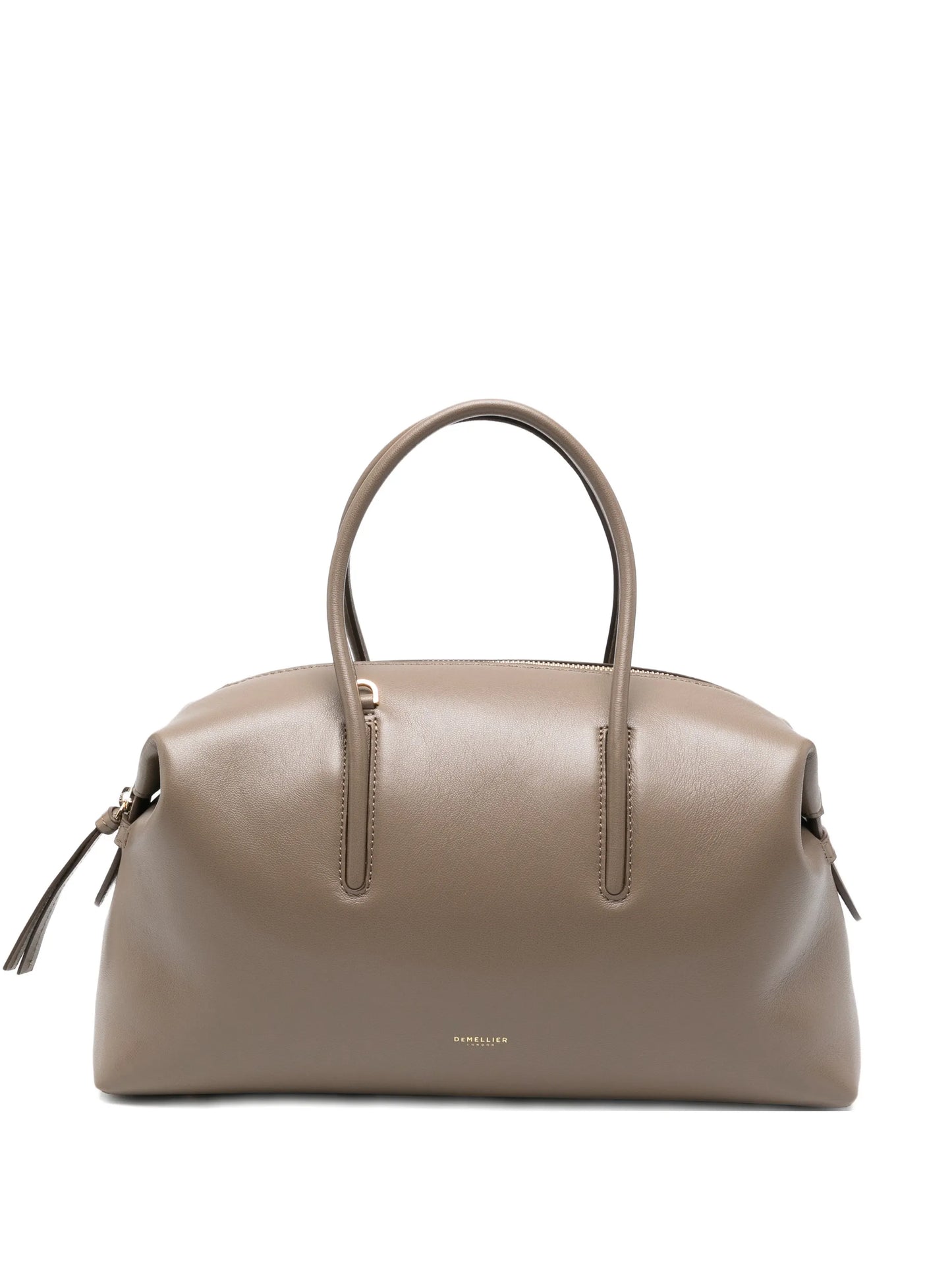 The Midi Stockholm top handle leather tote bag