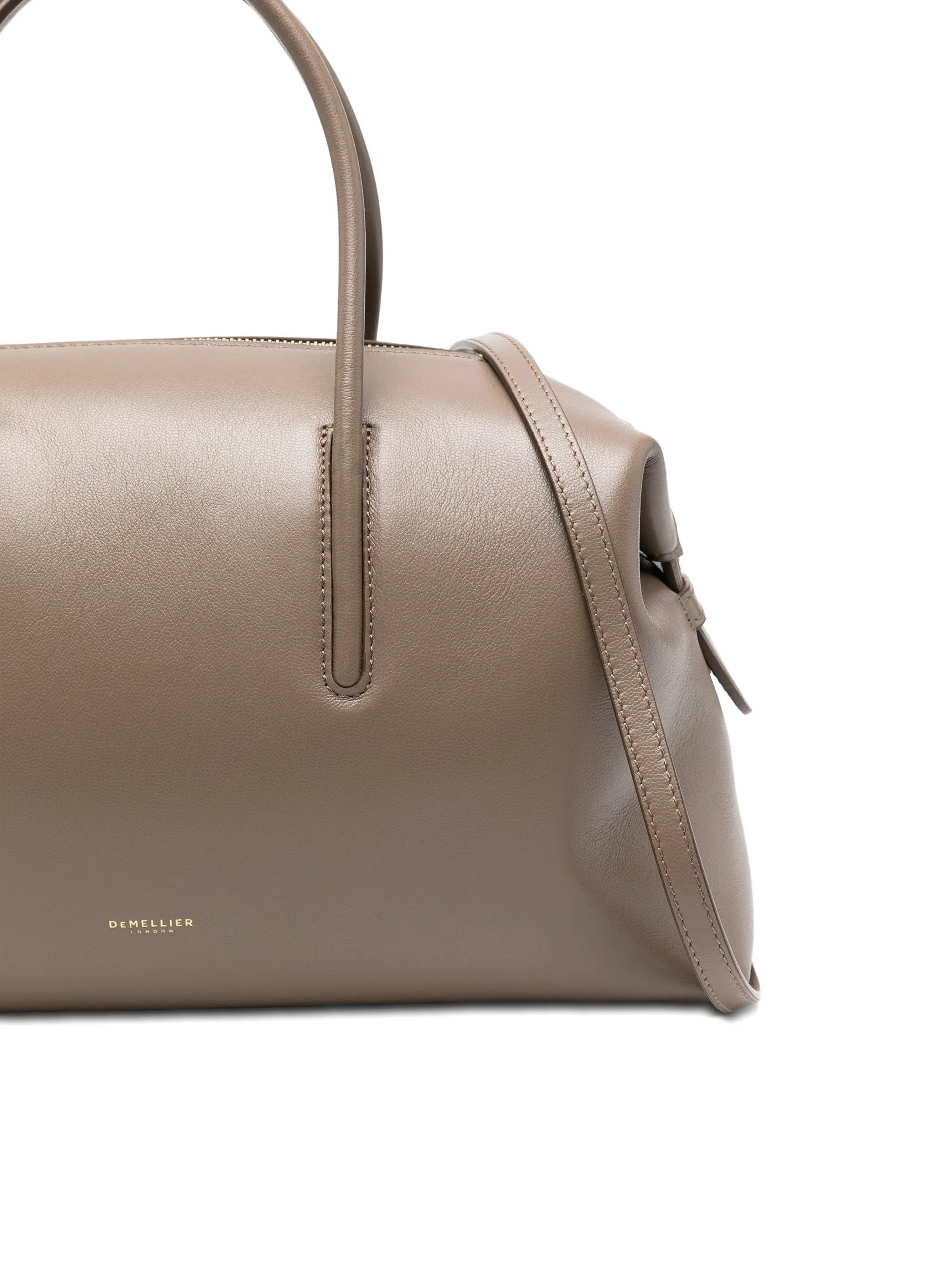 The Midi Stockholm top handle leather tote bag